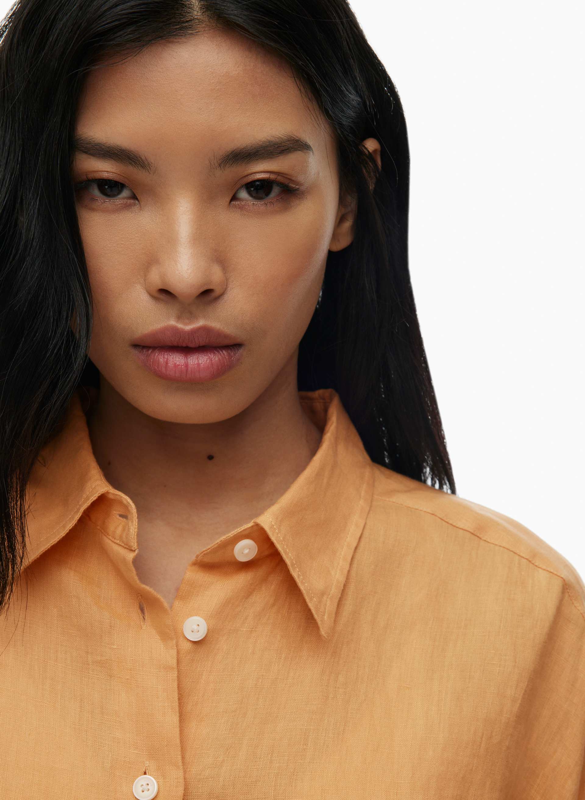 CHEMISE EN LIN CAMBRIDGE | Aritzia