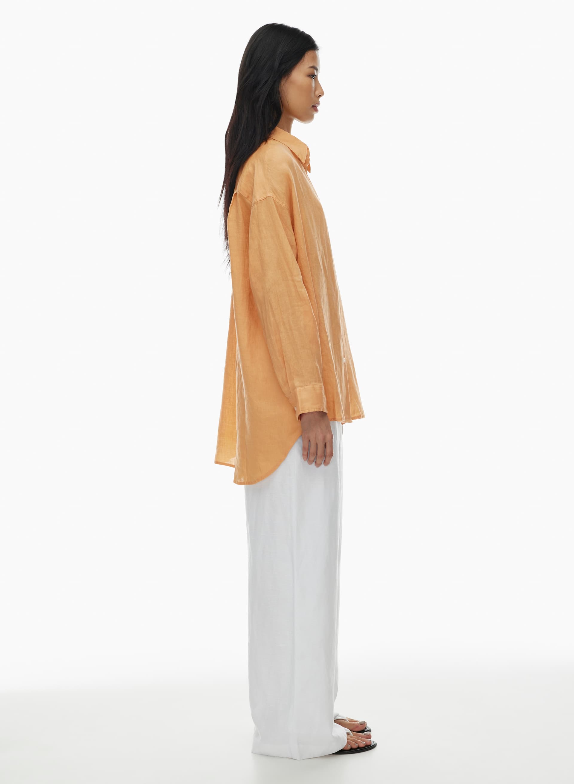 CHEMISE EN LIN CAMBRIDGE | Aritzia