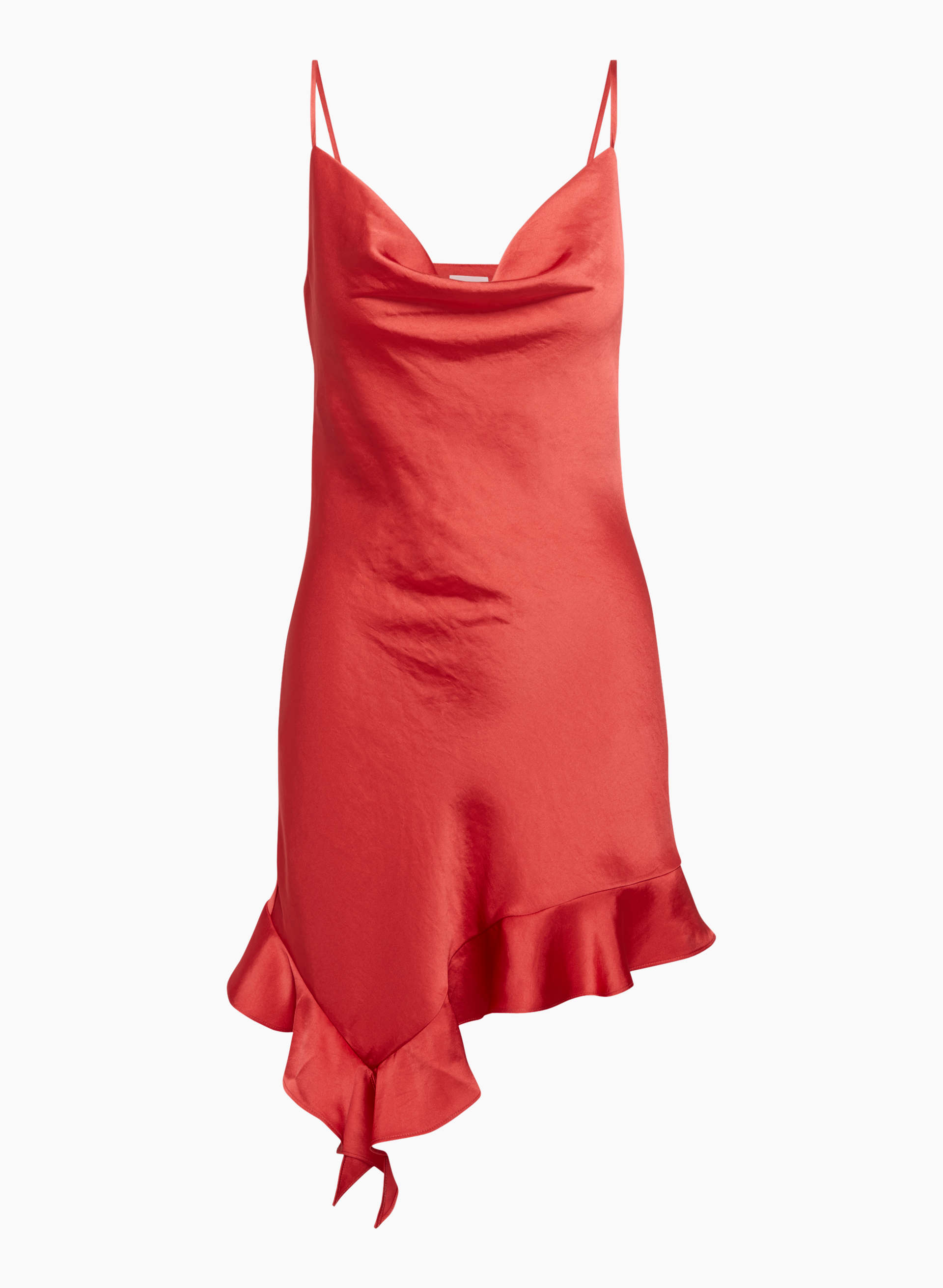 aritzia red satin dress Exclusive Satin Dress