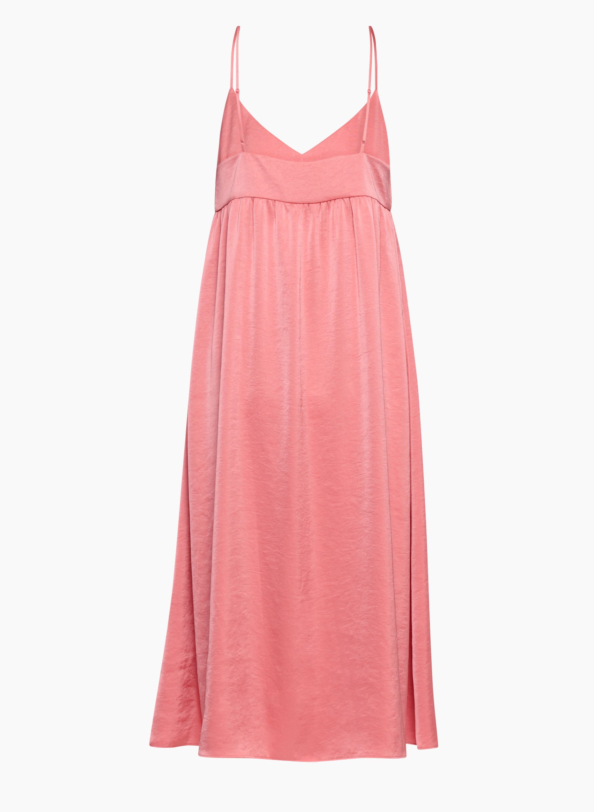 LOVER SATIN MIDI DRESS | Aritzia
