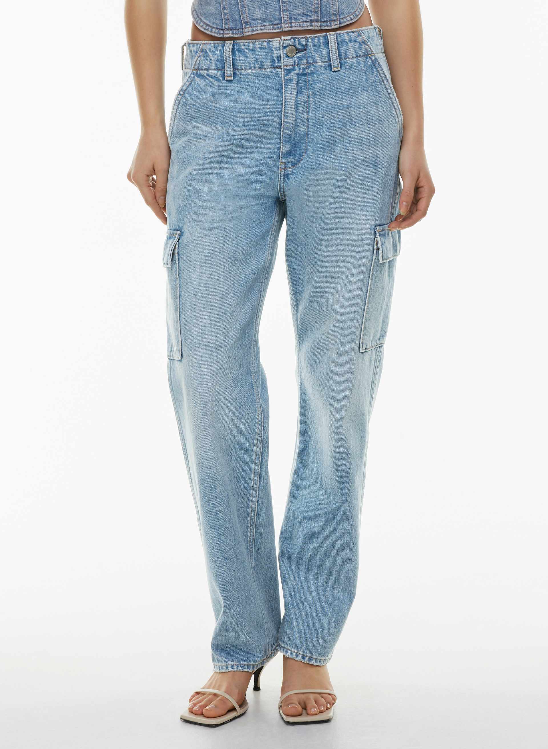 THE '90S EDIE LO-RISE CARGO JEAN | Aritzia