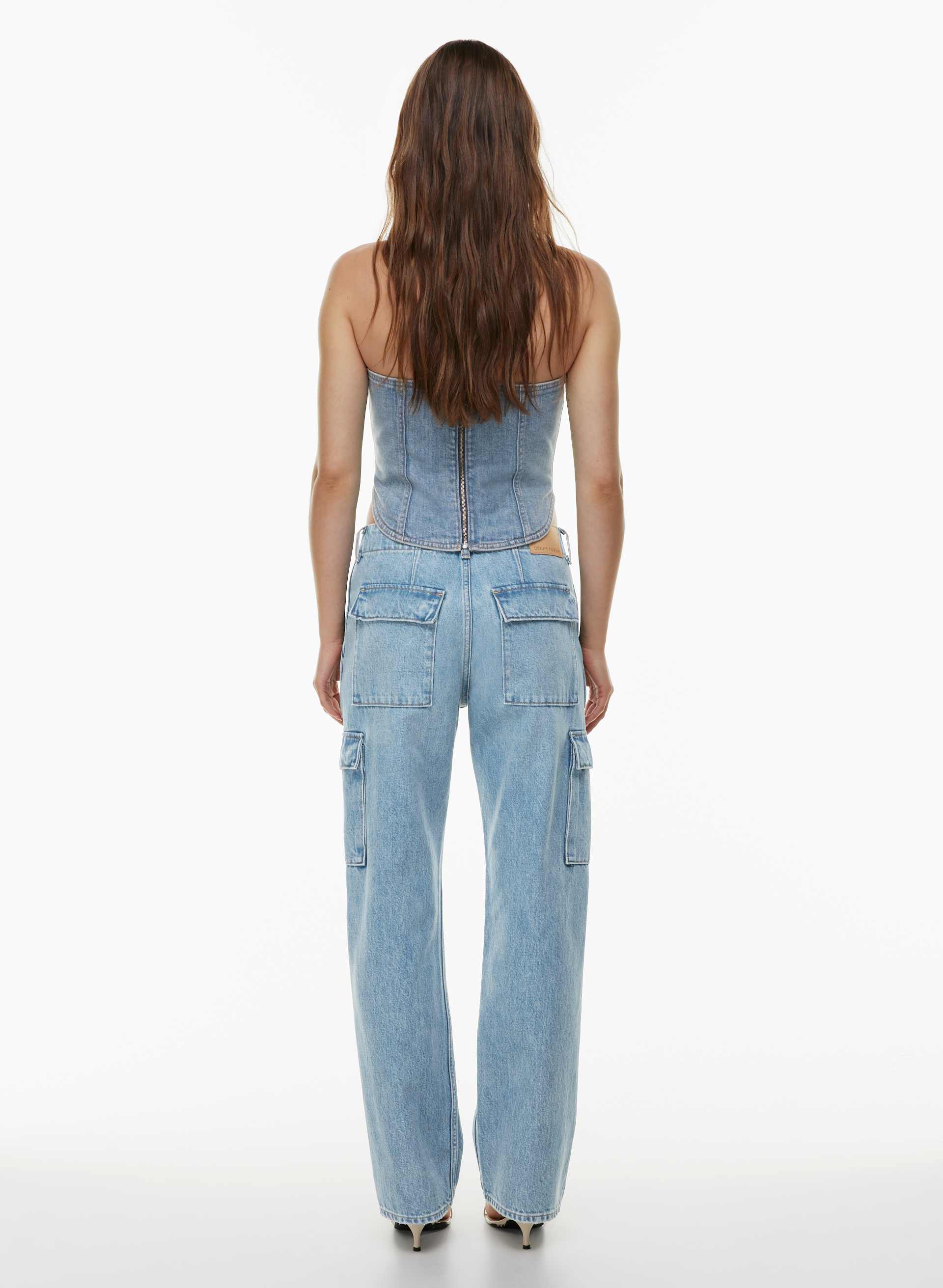THE '90S EDIE LO-RISE CARGO JEAN | Aritzia
