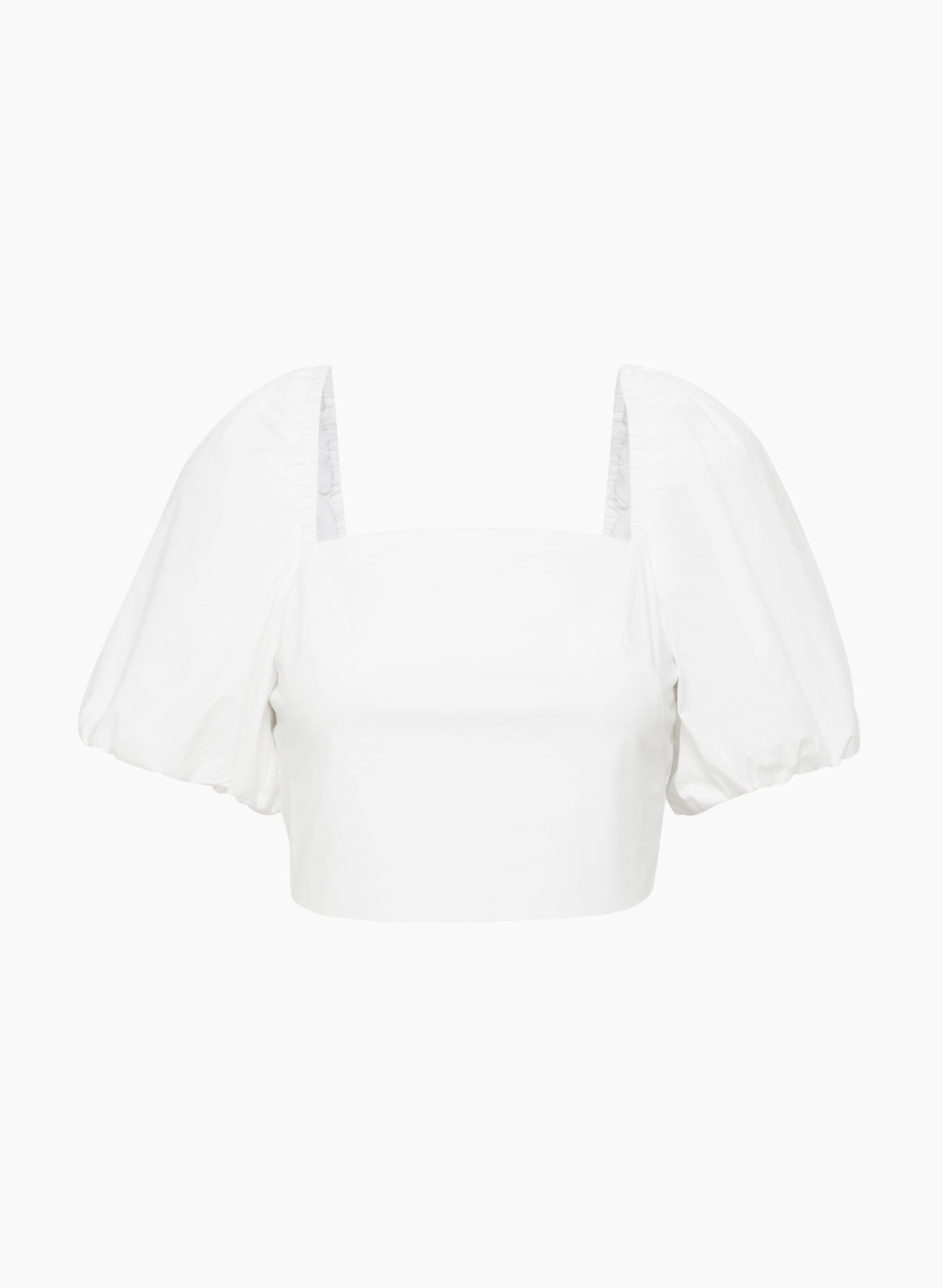 LUCIA POPLIN BLOUSE | Aritzia