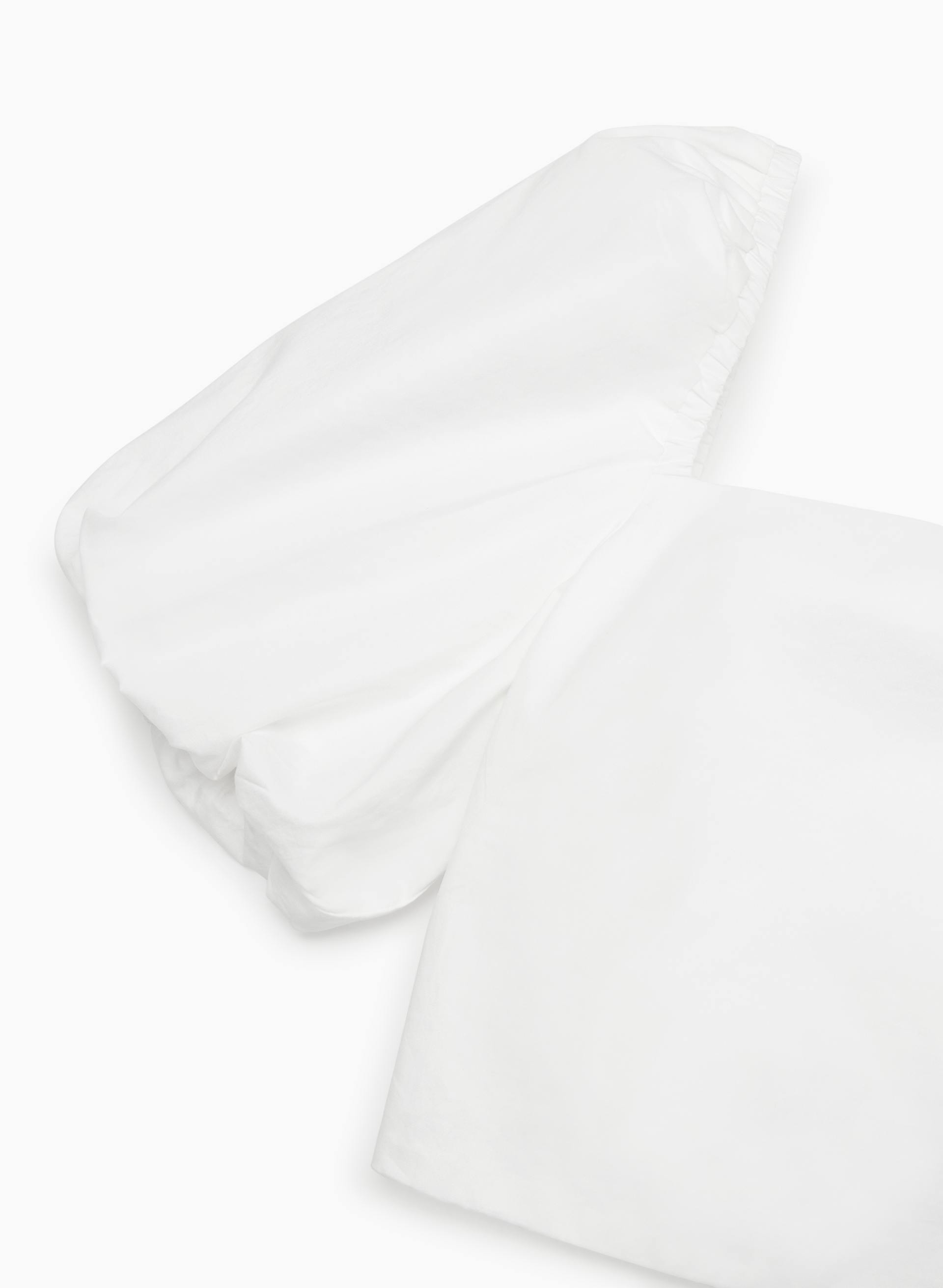 LUCIA POPLIN BLOUSE | Aritzia
