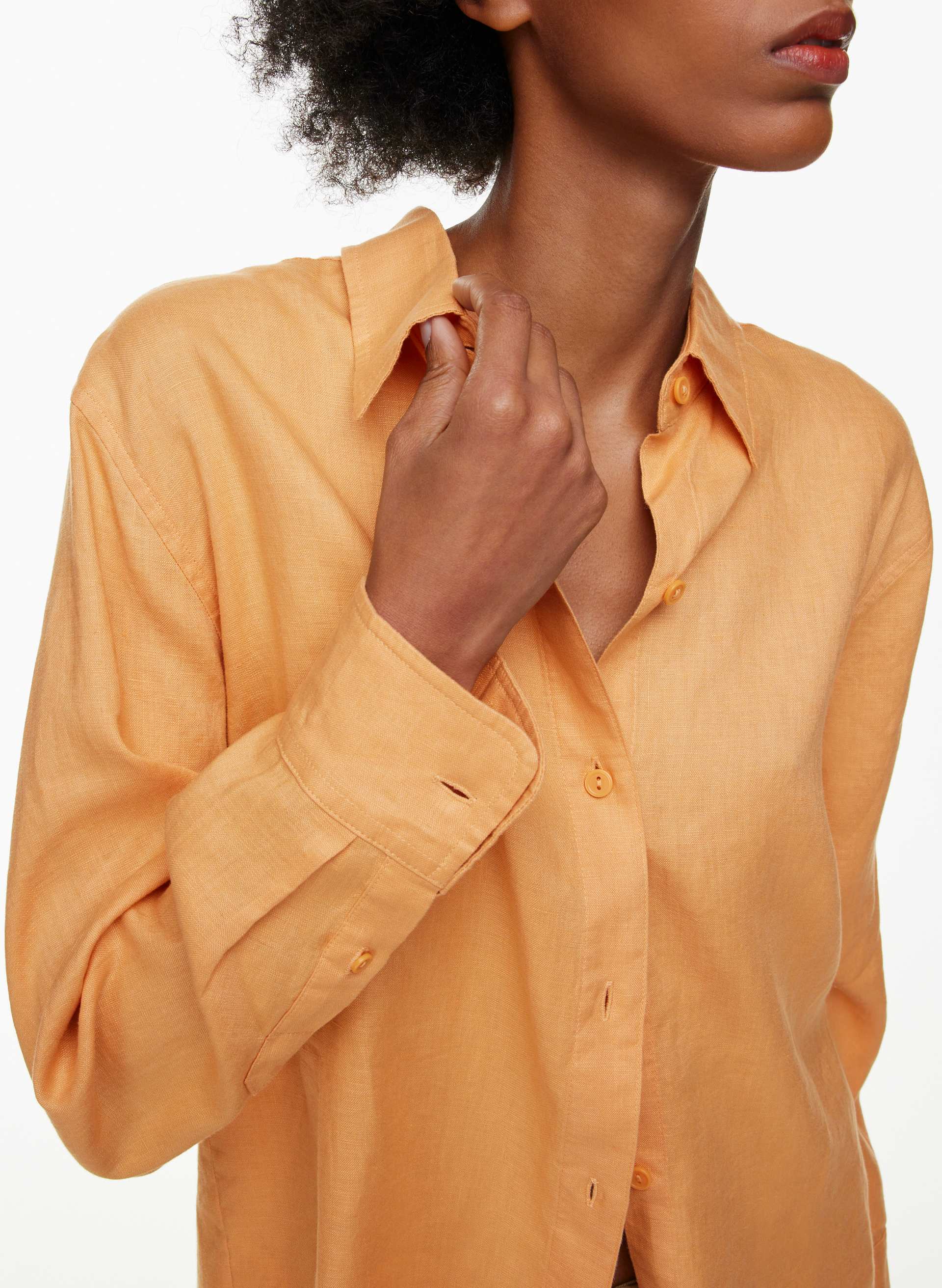 SAIL LINEN SHIRT | Aritzia