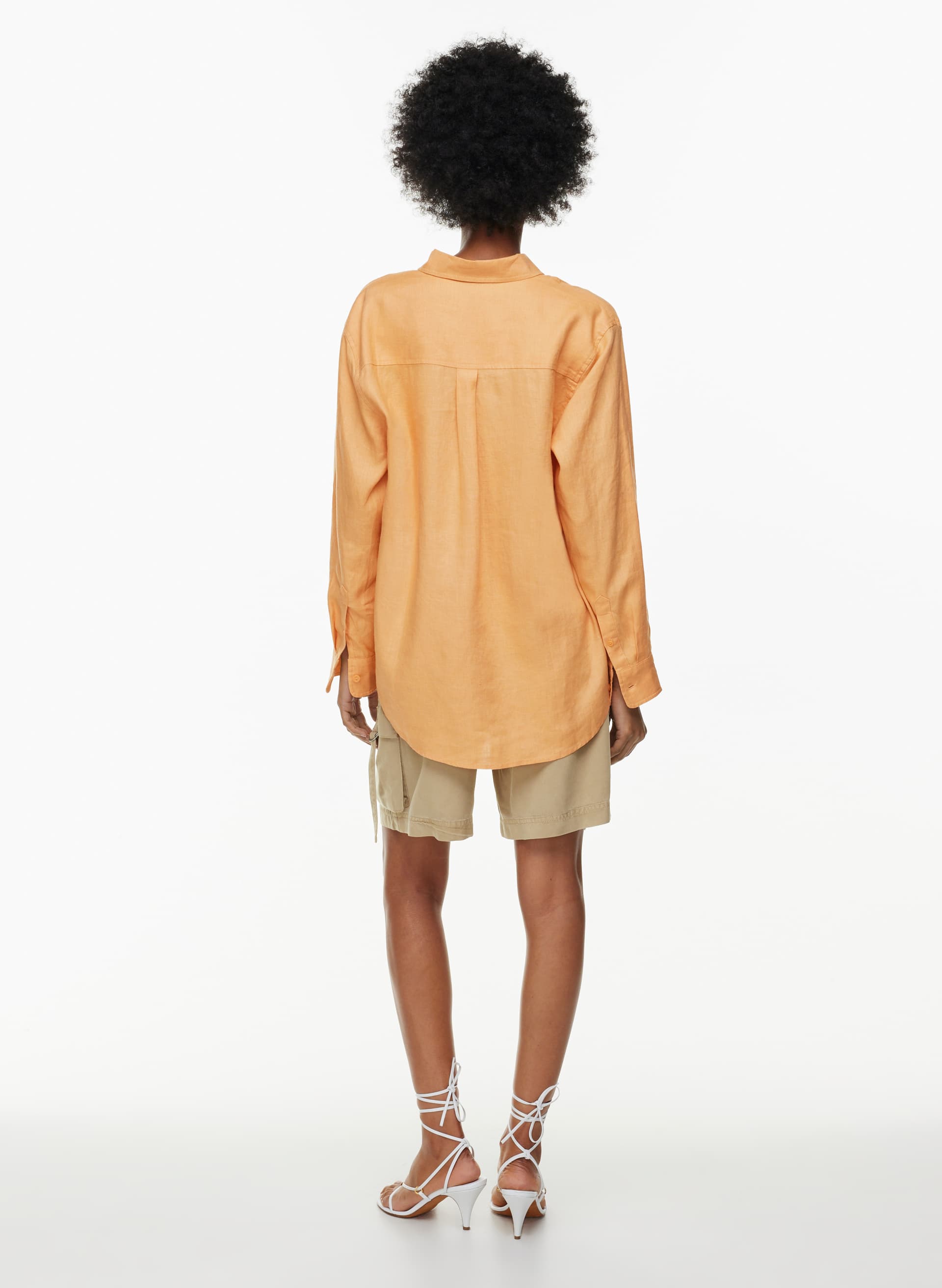 SAIL LINEN SHIRT | Aritzia