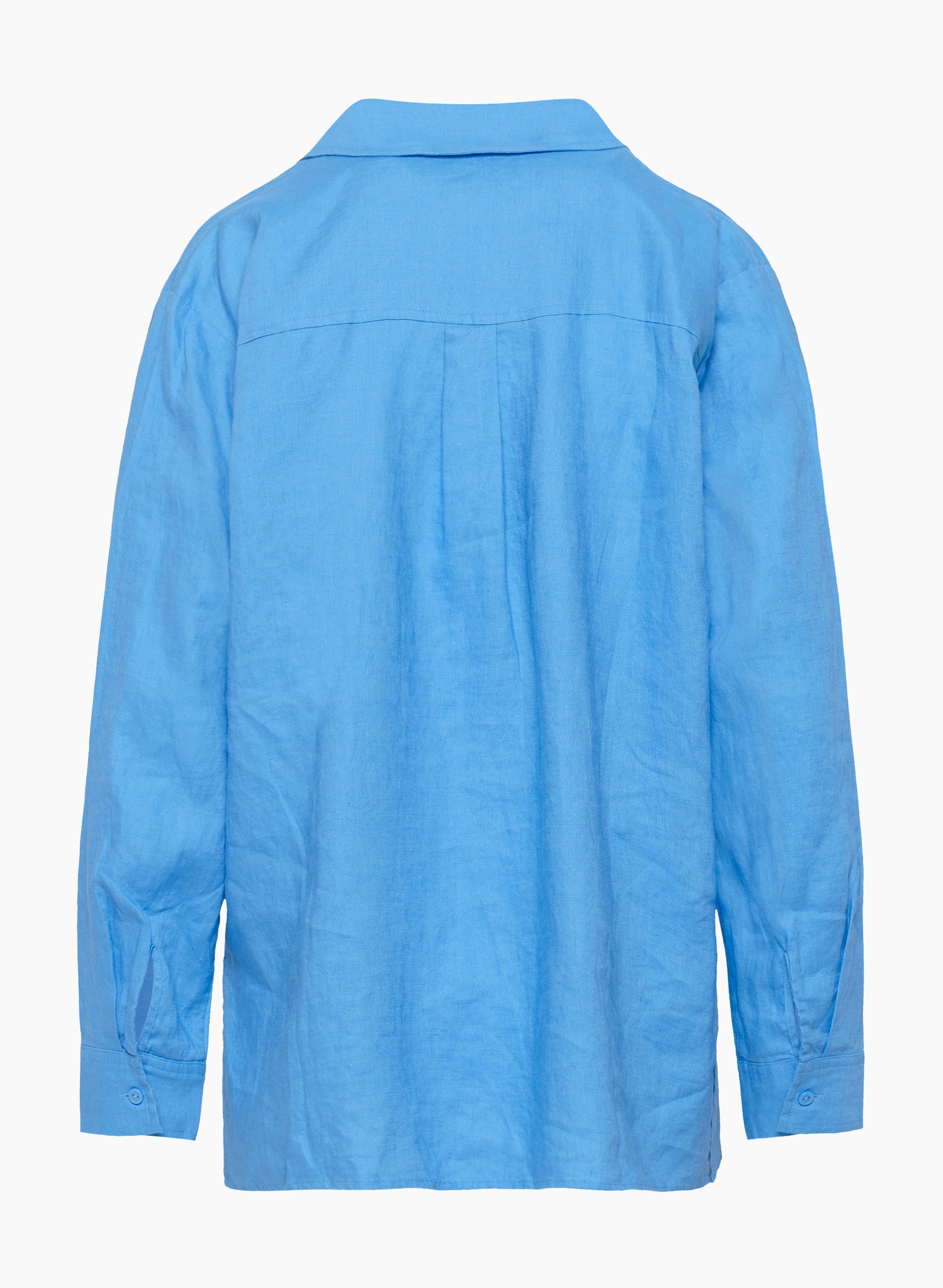 SEAFRONT LINEN BLOUSE | Aritzia