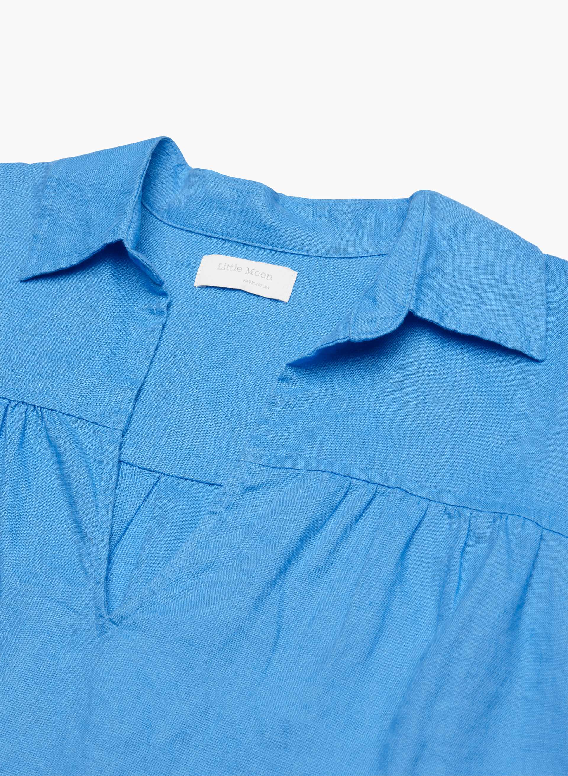 SEAFRONT LINEN BLOUSE | Aritzia