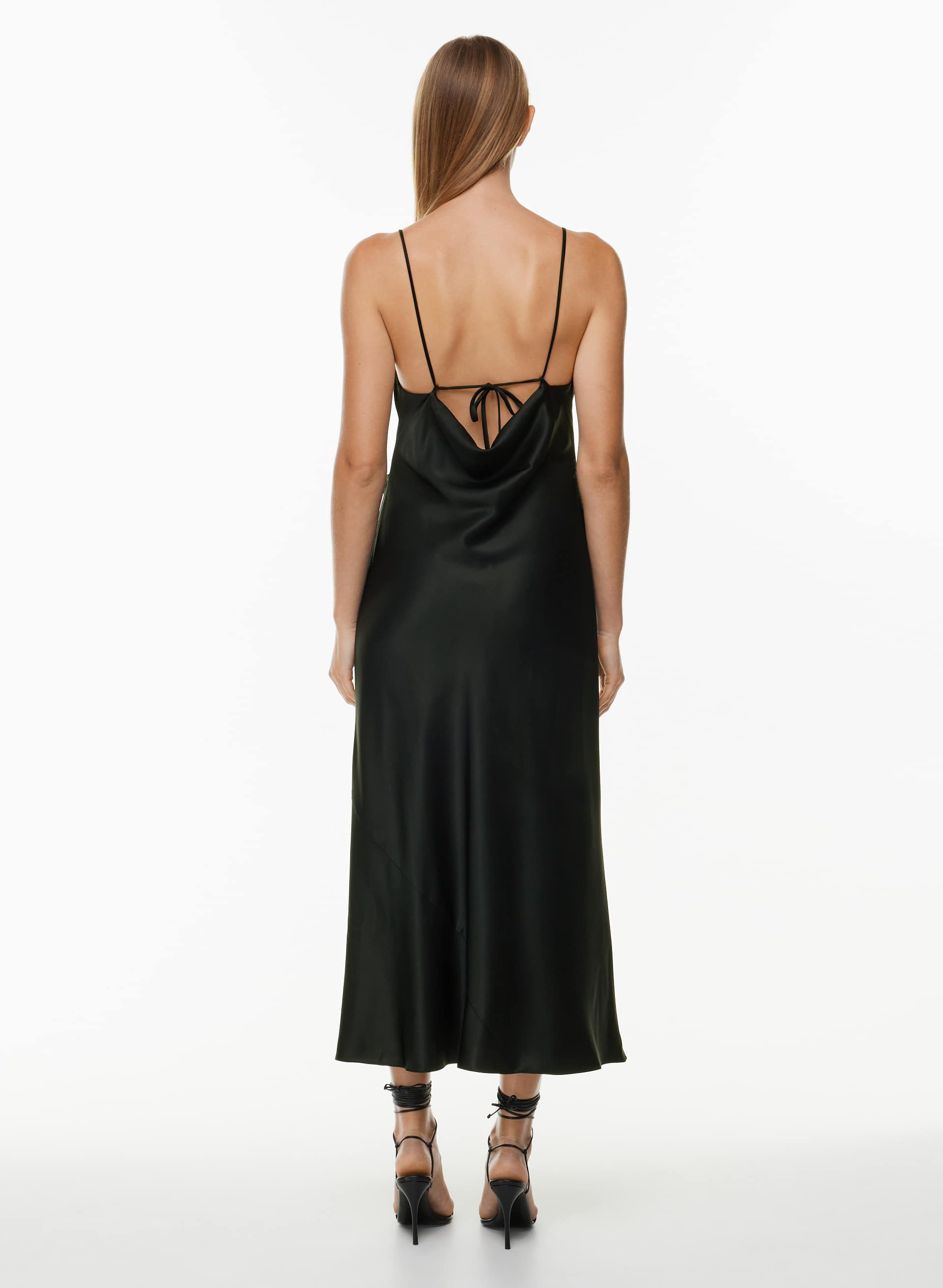AFFECTION SATIN MAXI DRESS | Aritzia
