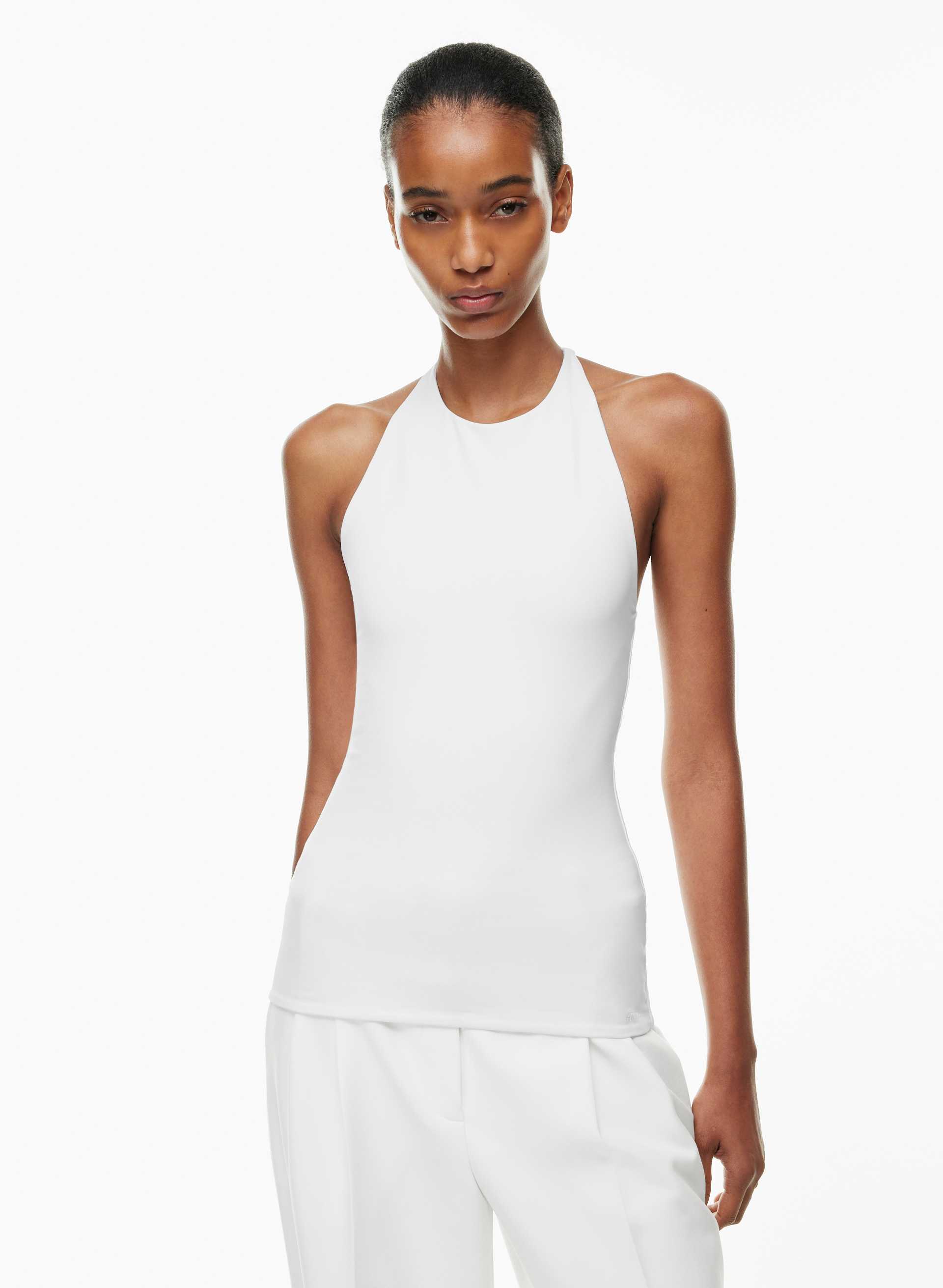 CONTOUR BEHOLD HALTER TOP | Aritzia