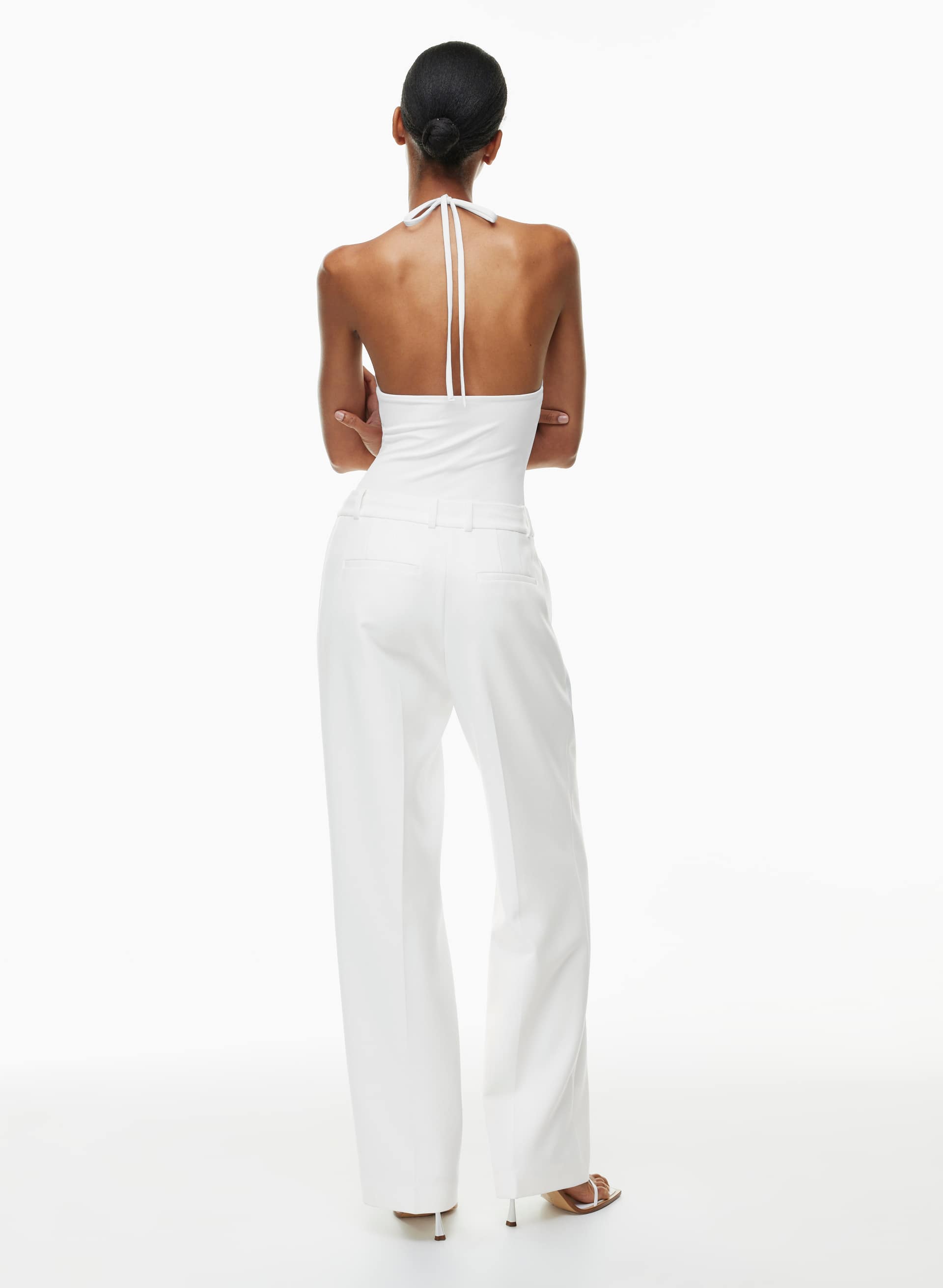 CONTOUR BEHOLD HALTER TOP | Aritzia