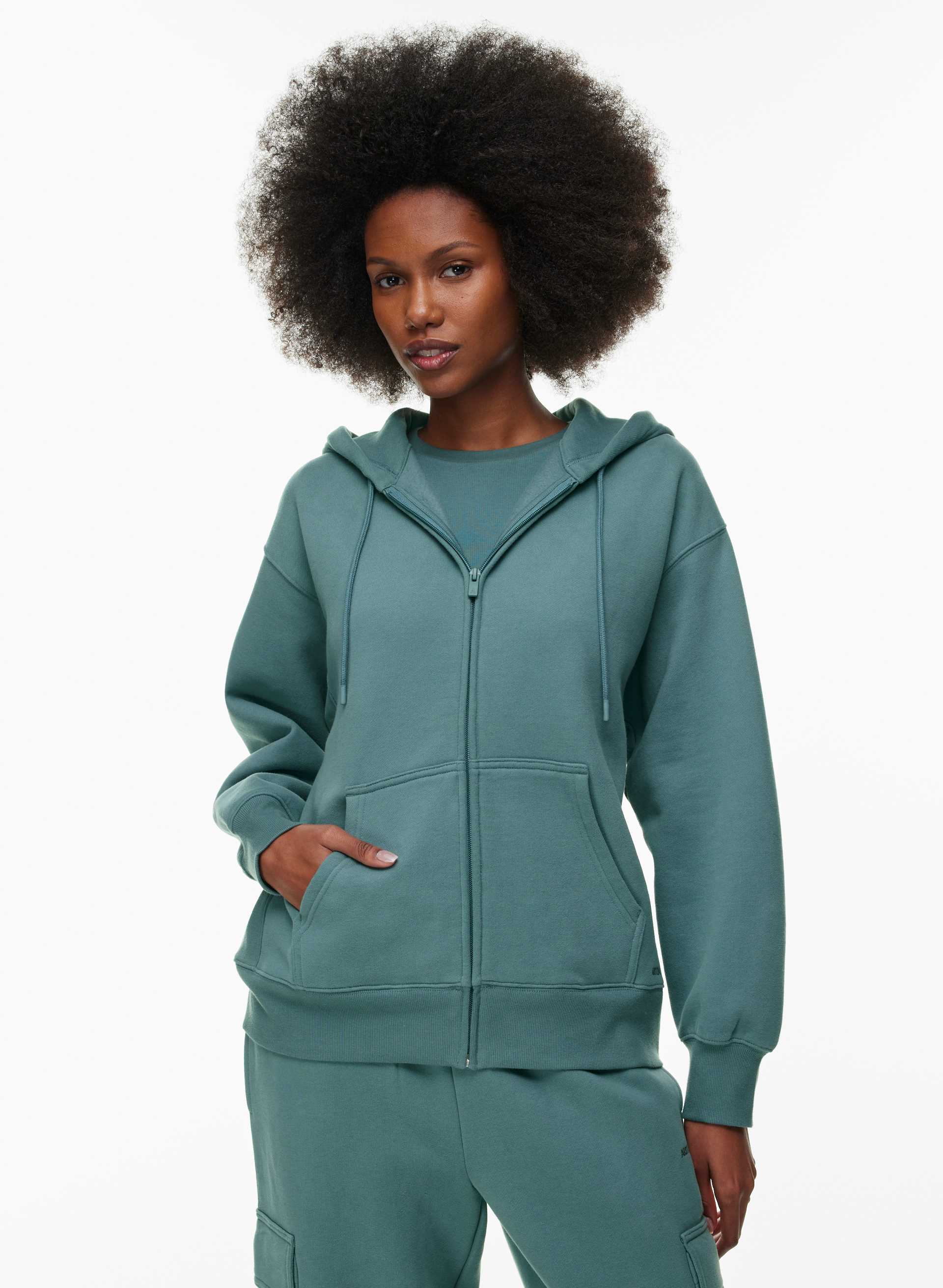 Cozy Fleece Boyfriend Zip Hoodie | Aritzia US