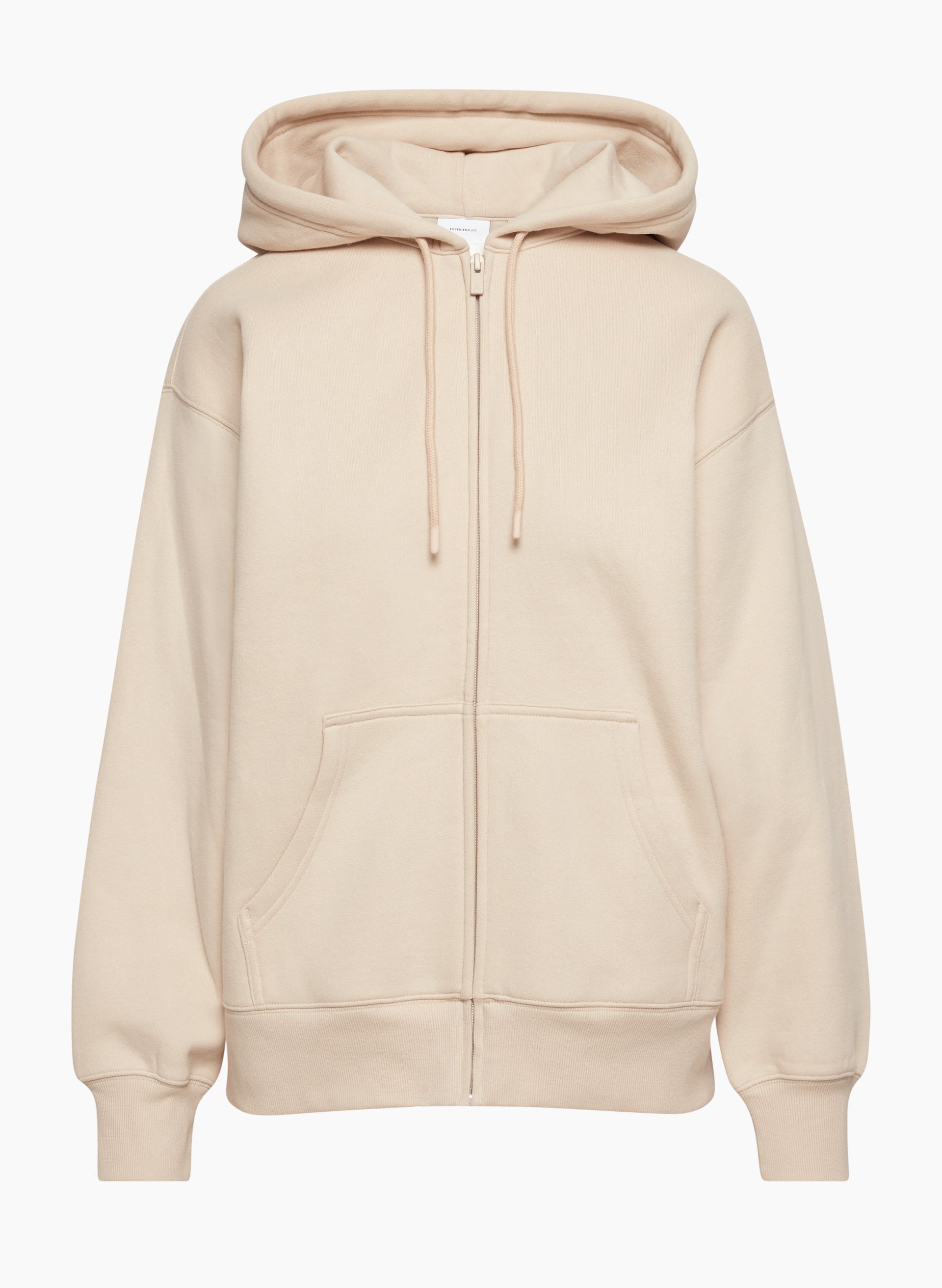 Cozy Fleece Boyfriend Zip Hoodie | Aritzia US