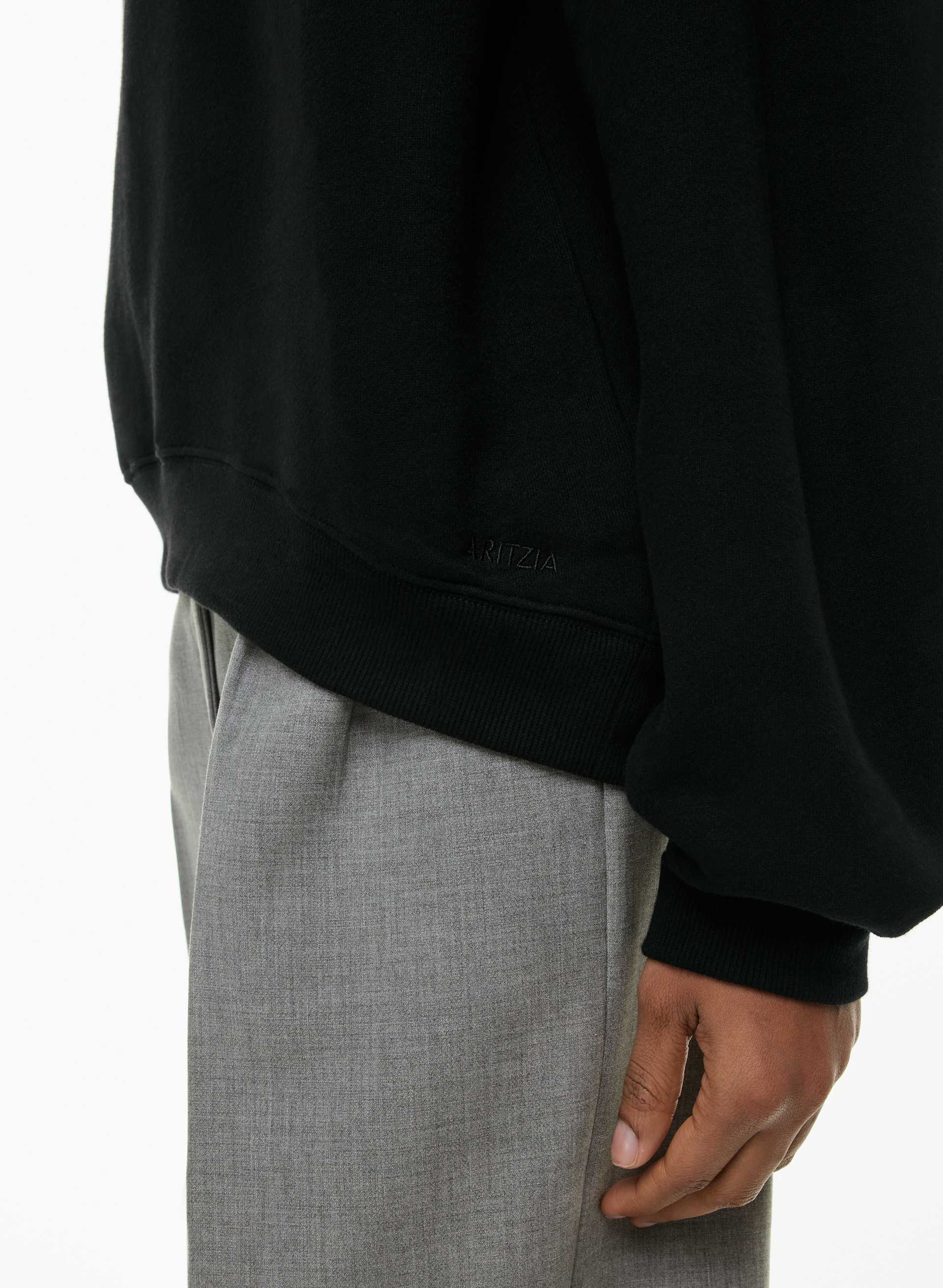 CHANDAIL À ÉPAULETTES BF EN MOLLETON DOUILLET | Aritzia