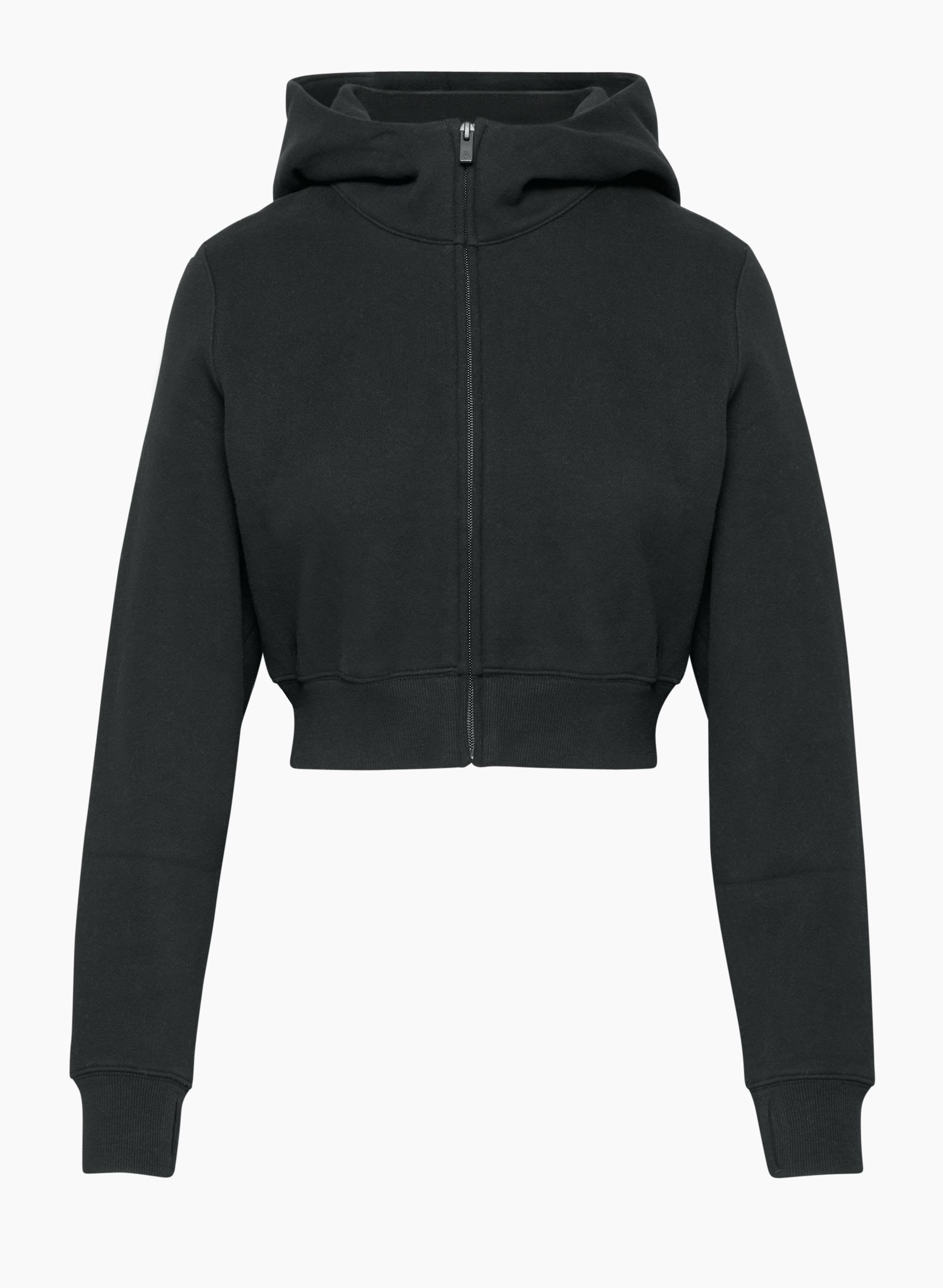 Cozy Fleece Perfect Shrunken Zip Hoodie | Aritzia US