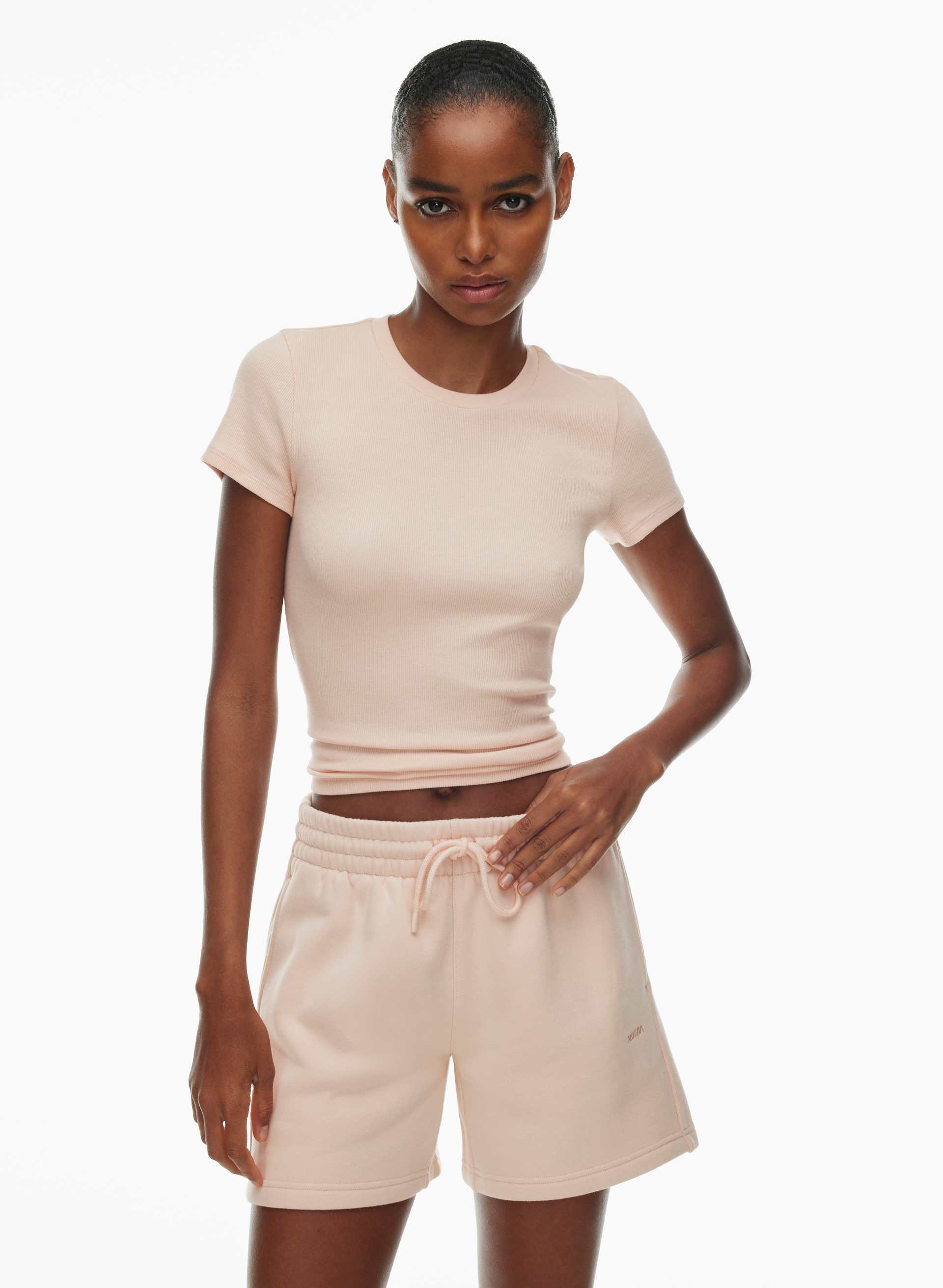 Cozy Sweatfleece Boyfriend Mid-Thigh Short | Aritzia INTL