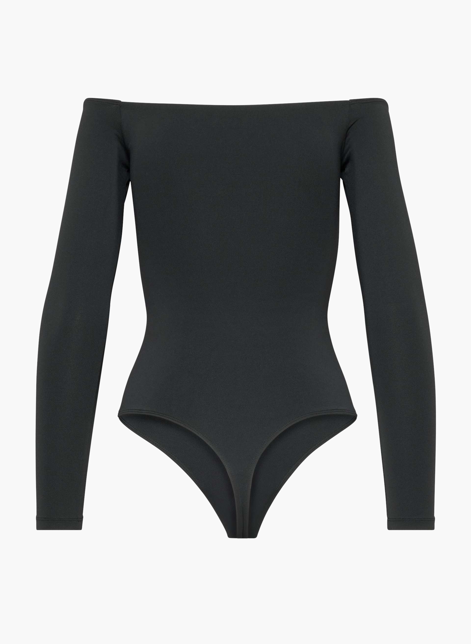 CONTOUR OFF-SHOULDER LONGSLEEVE BODYSUIT | Aritzia