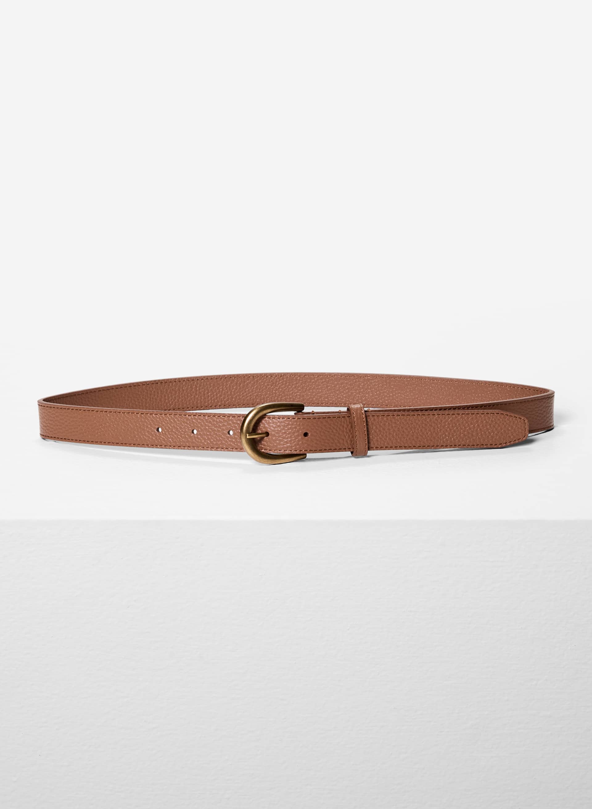 Aritzia - Wilfred Accent Solid Brass Leather Belt Accent Leather Belt | Aritzia US main image 3