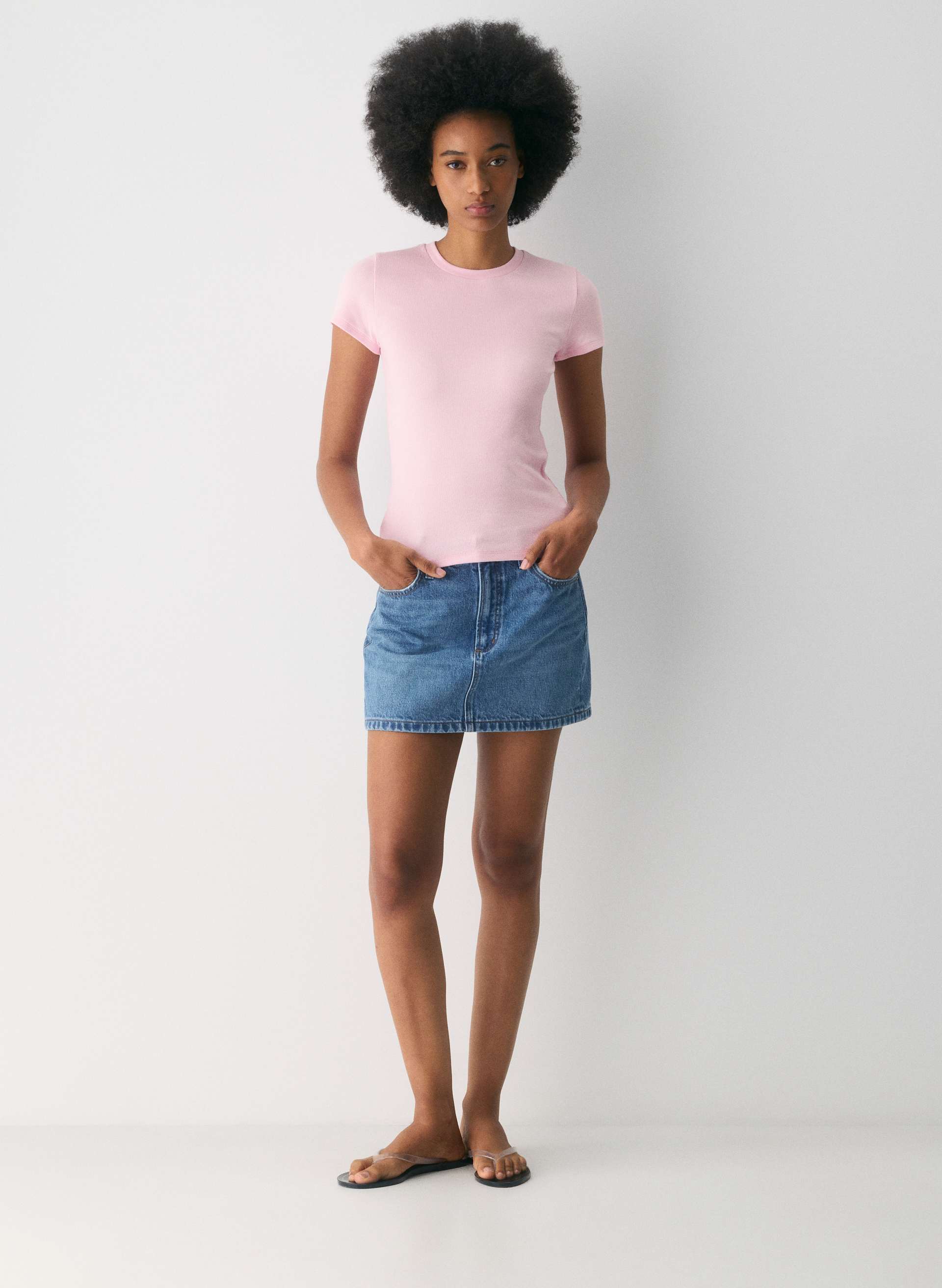 HOMESTRETCH™ RIB TUNE T-SHIRT | Aritzia