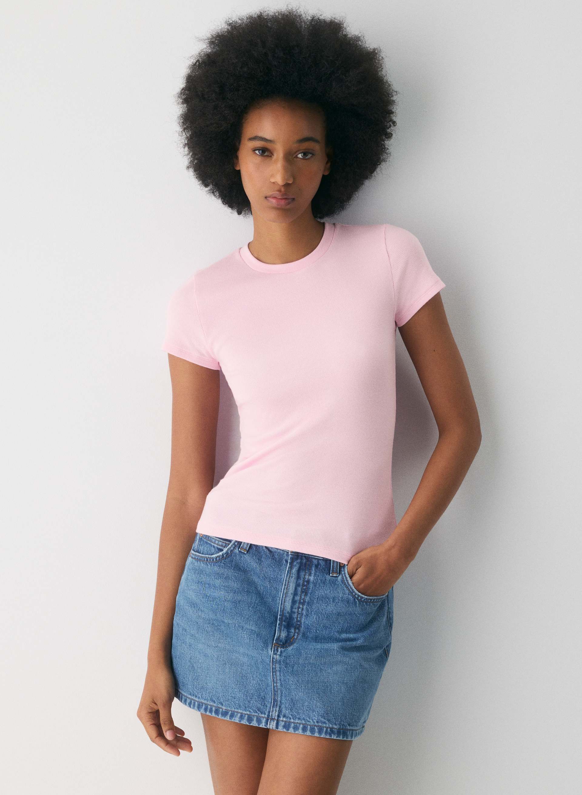 HOMESTRETCH™ RIB TUNE T-SHIRT | Aritzia