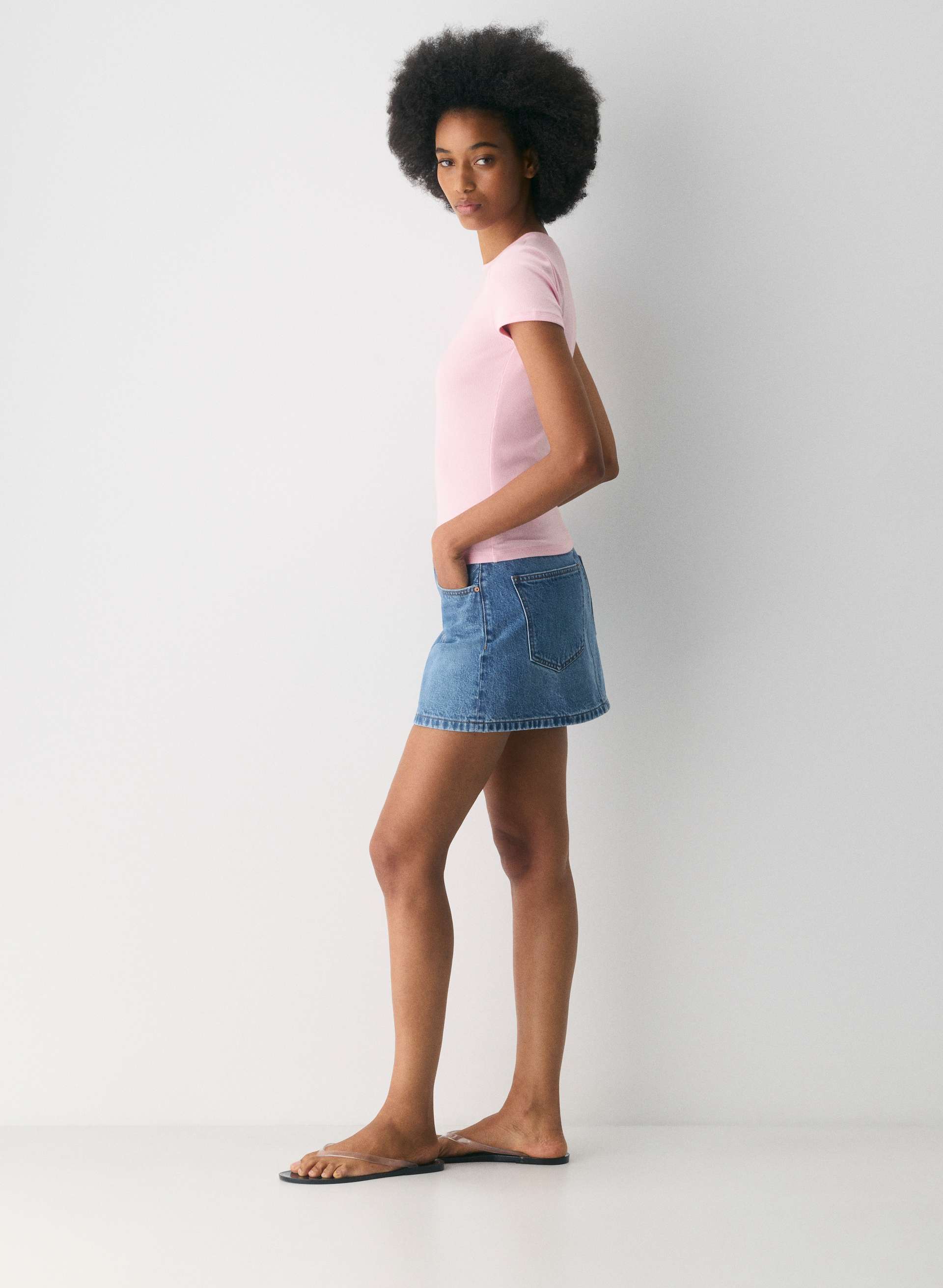 HOMESTRETCH™ RIB TUNE T-SHIRT | Aritzia
