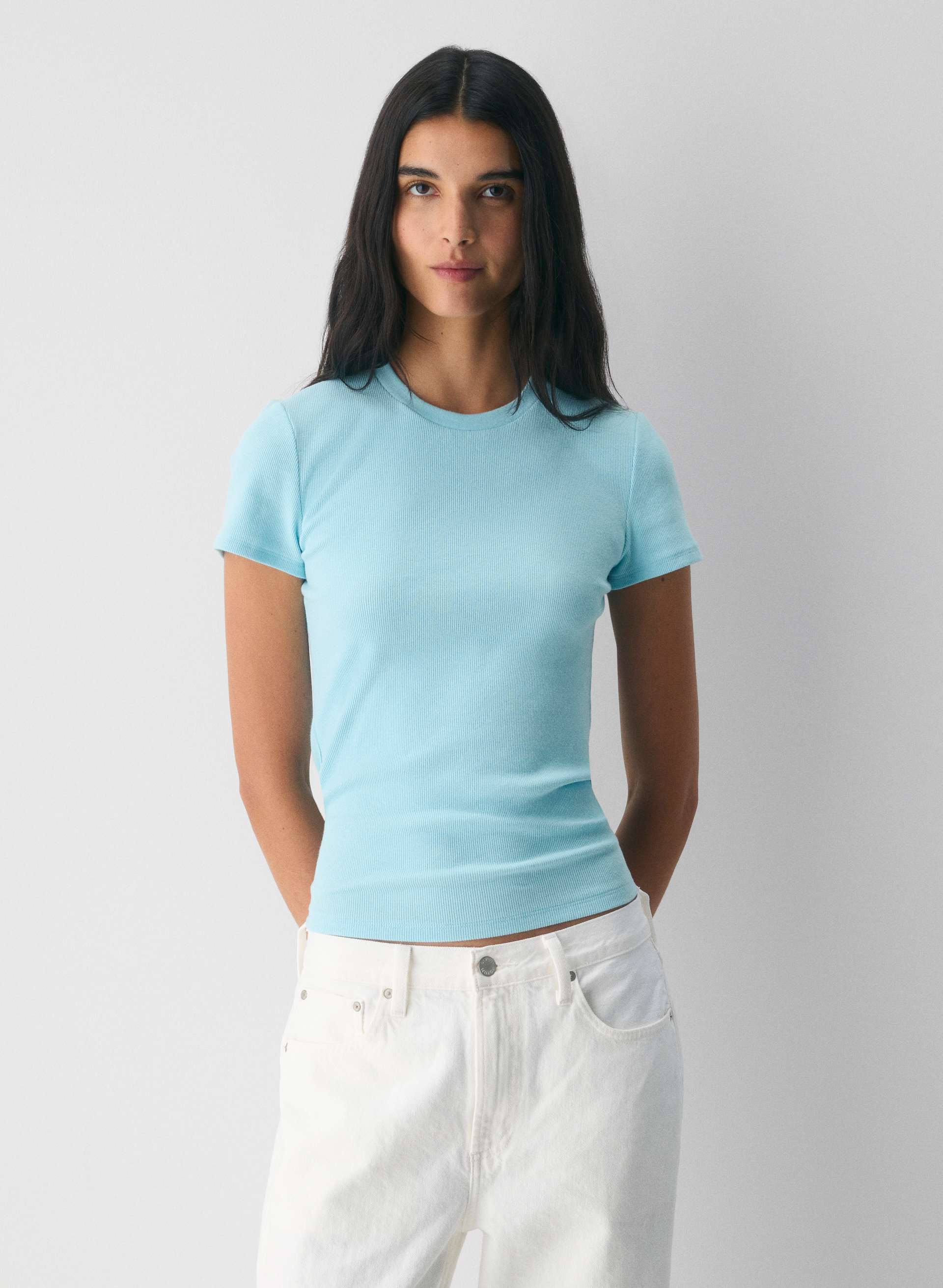  T-SHIRT TUNE - HOMESTRETCH™ CÔTELÉ | Aritzia