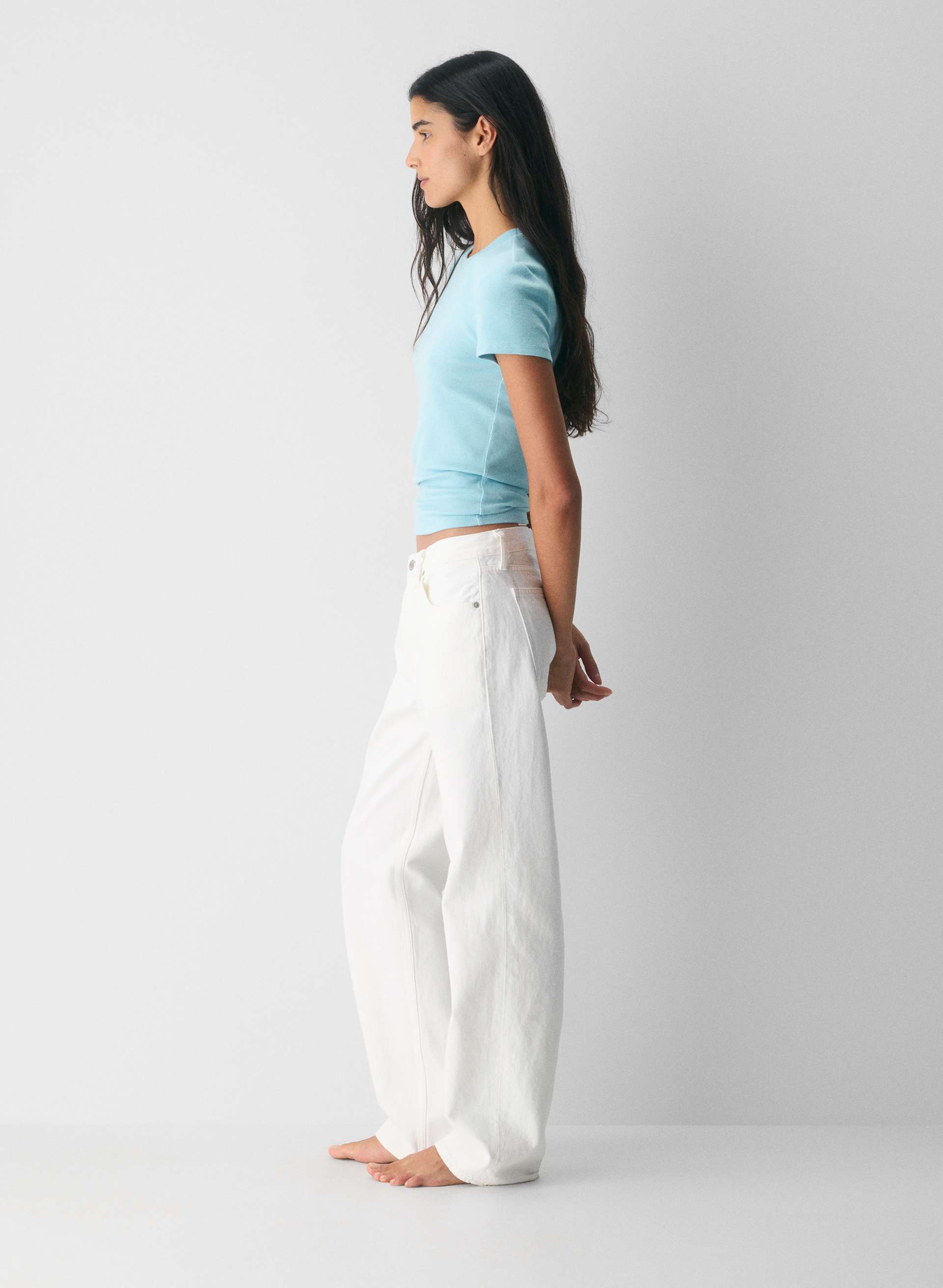  T-SHIRT TUNE - HOMESTRETCH™ CÔTELÉ | Aritzia