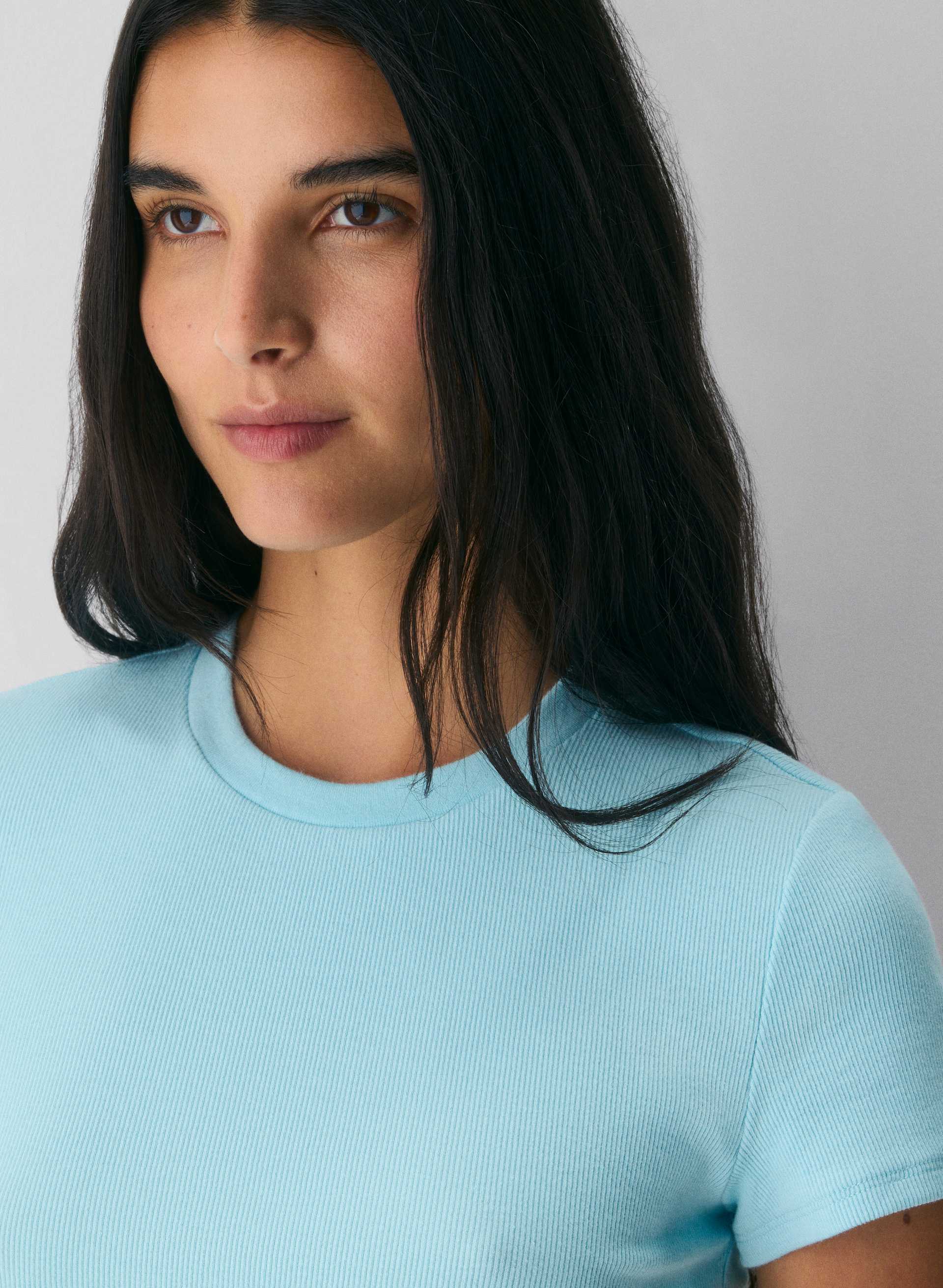 T-SHIRT TUNE - HOMESTRETCH™ CÔTELÉ | Aritzia