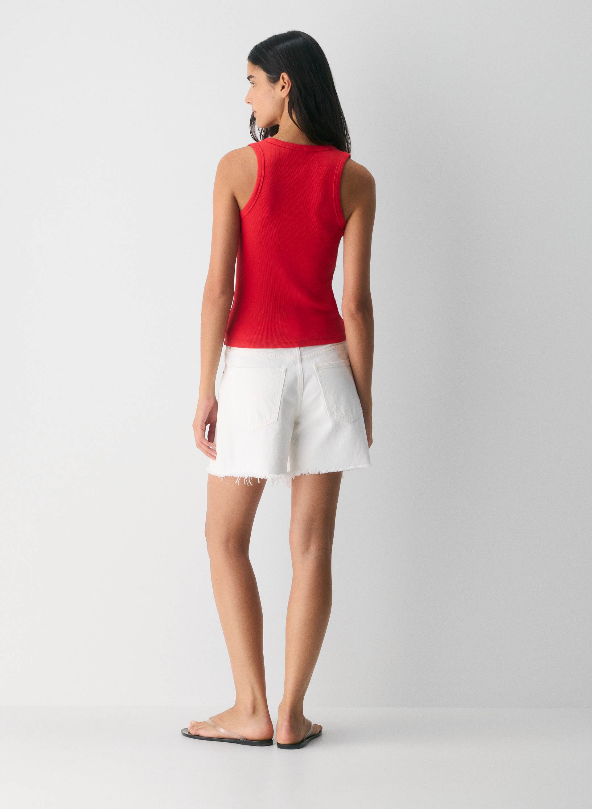  DÉBARDEUR VINYL - HOMESTRETCH™ CÔTELÉ | Aritzia