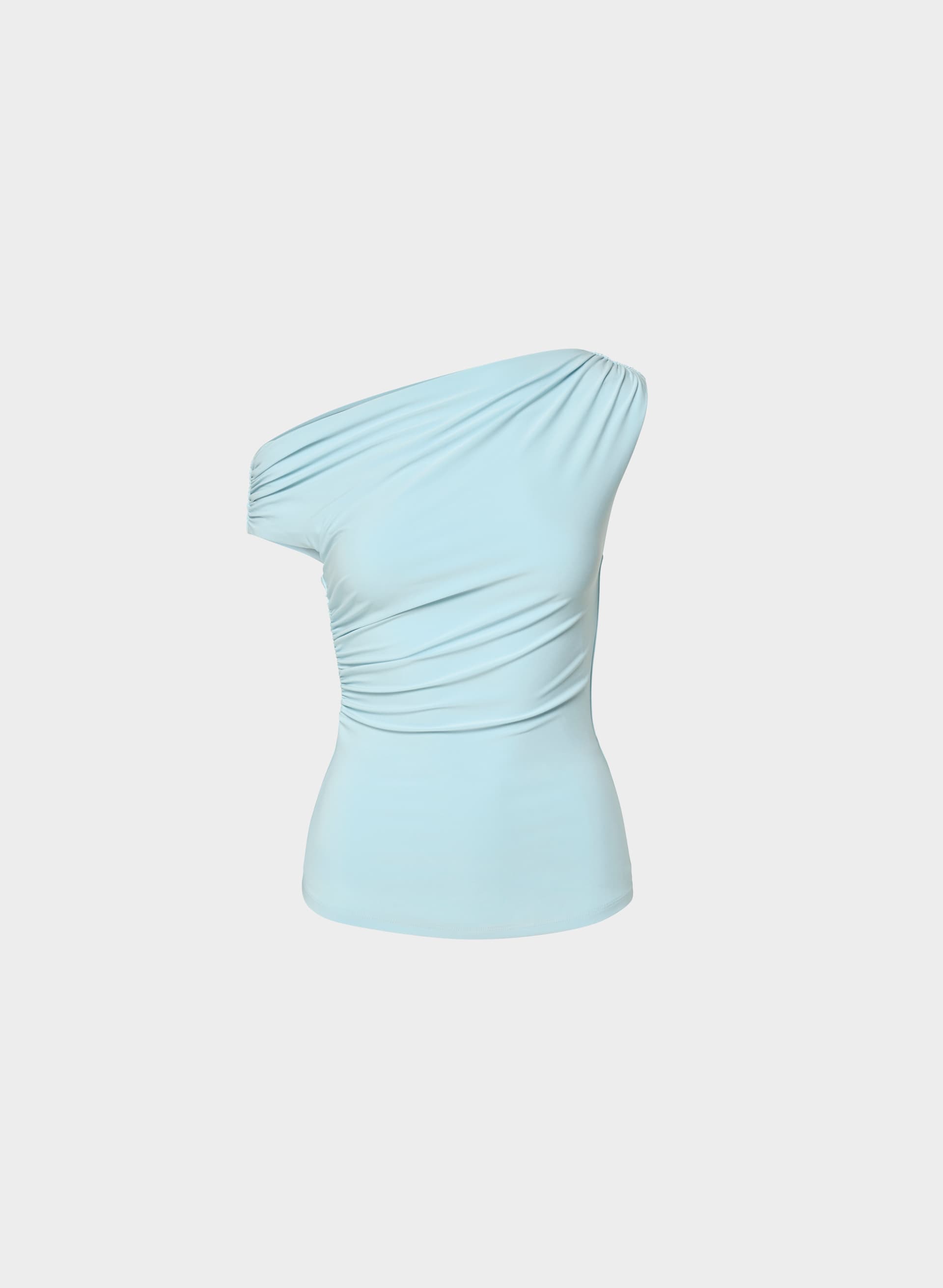 SMOOTH MATTER™ GALLERY TOP - Lined, opaque off-shoulder top. 