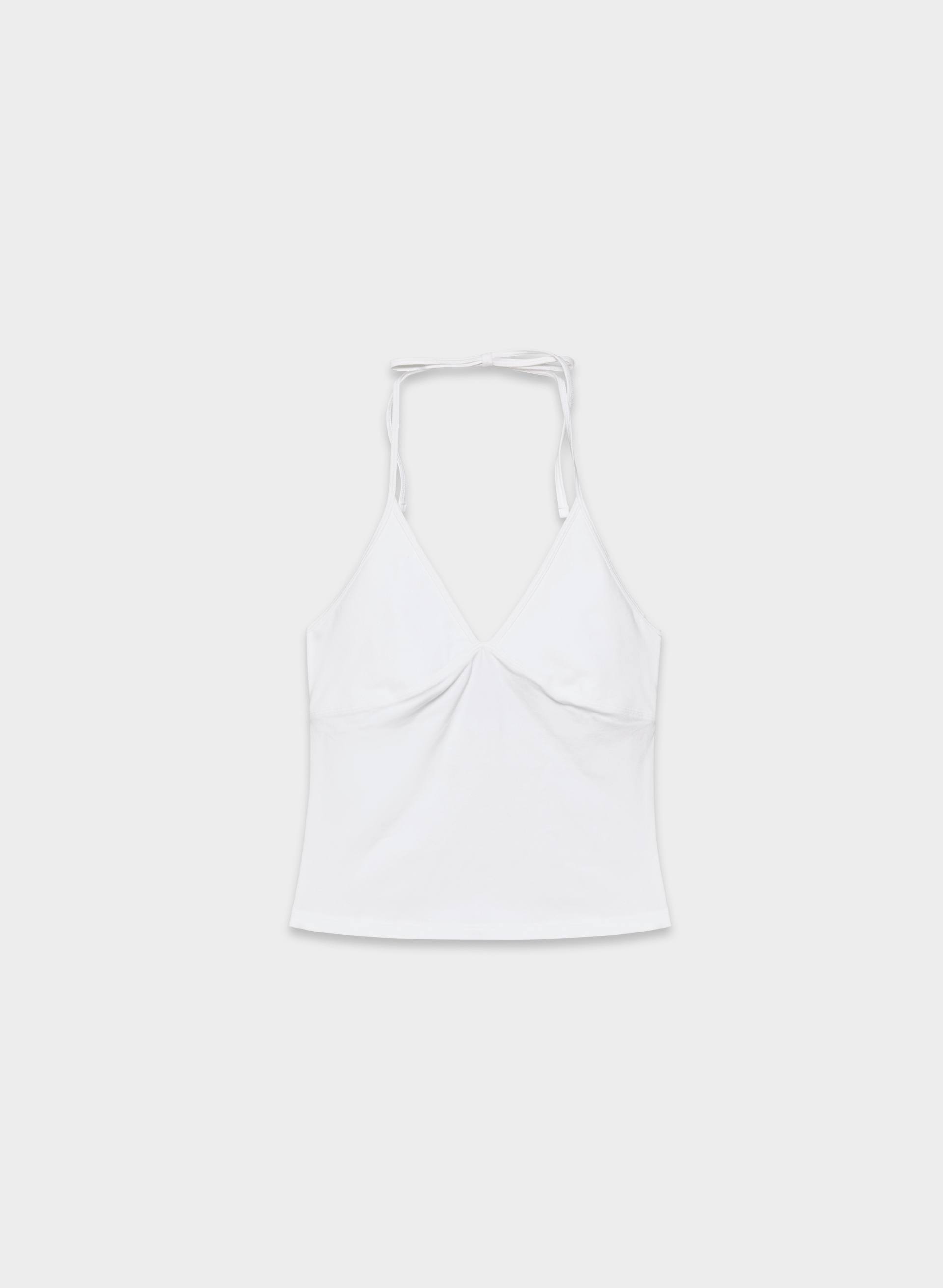 HOMESTRETCH™ SMOOTH SLOWJAM HALTER TOP | Aritzia