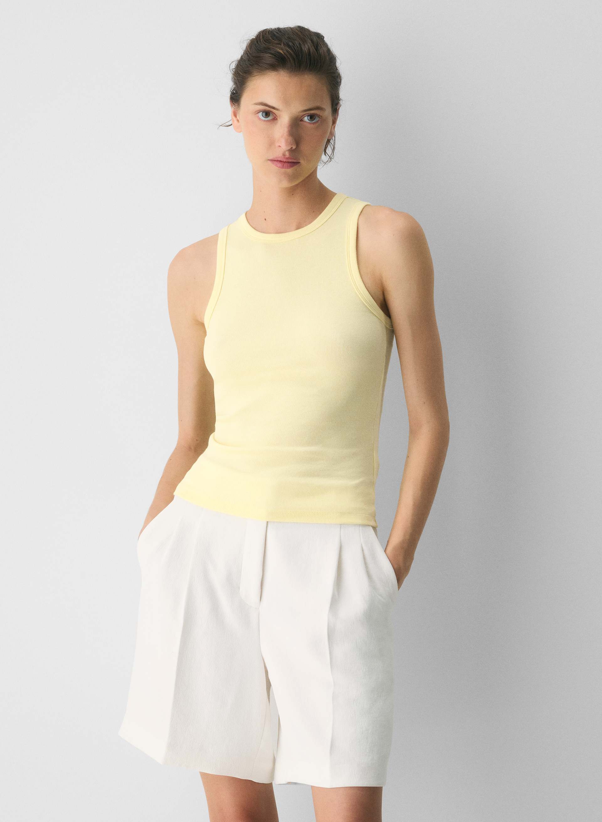 HOMESTRETCH™ RIB BOOMBOX TANK | Aritzia