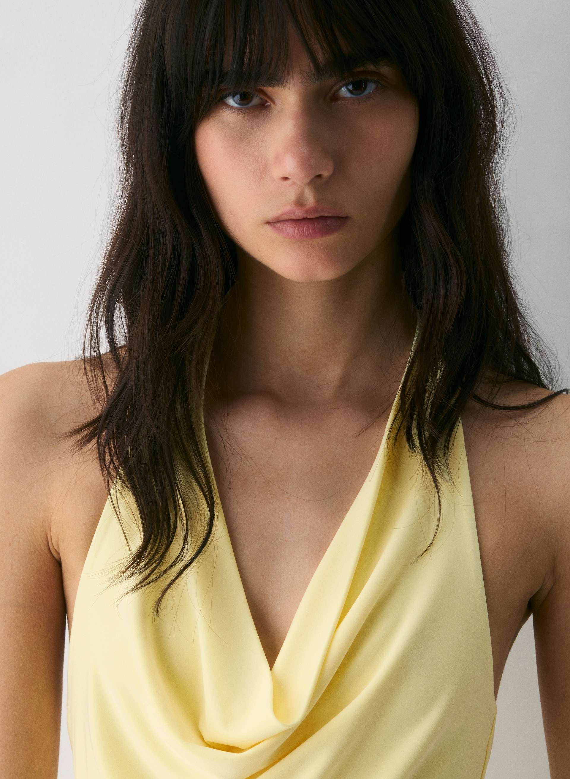 SMOOTH MATTER™ TABLEAU HALTER TOP | Aritzia