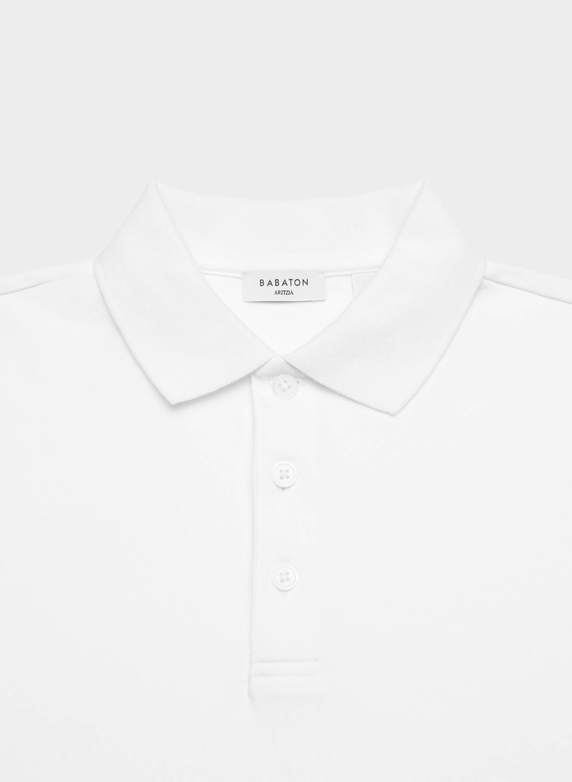 INTERLOCK COTTON CONSENSUS POLO | Aritzia