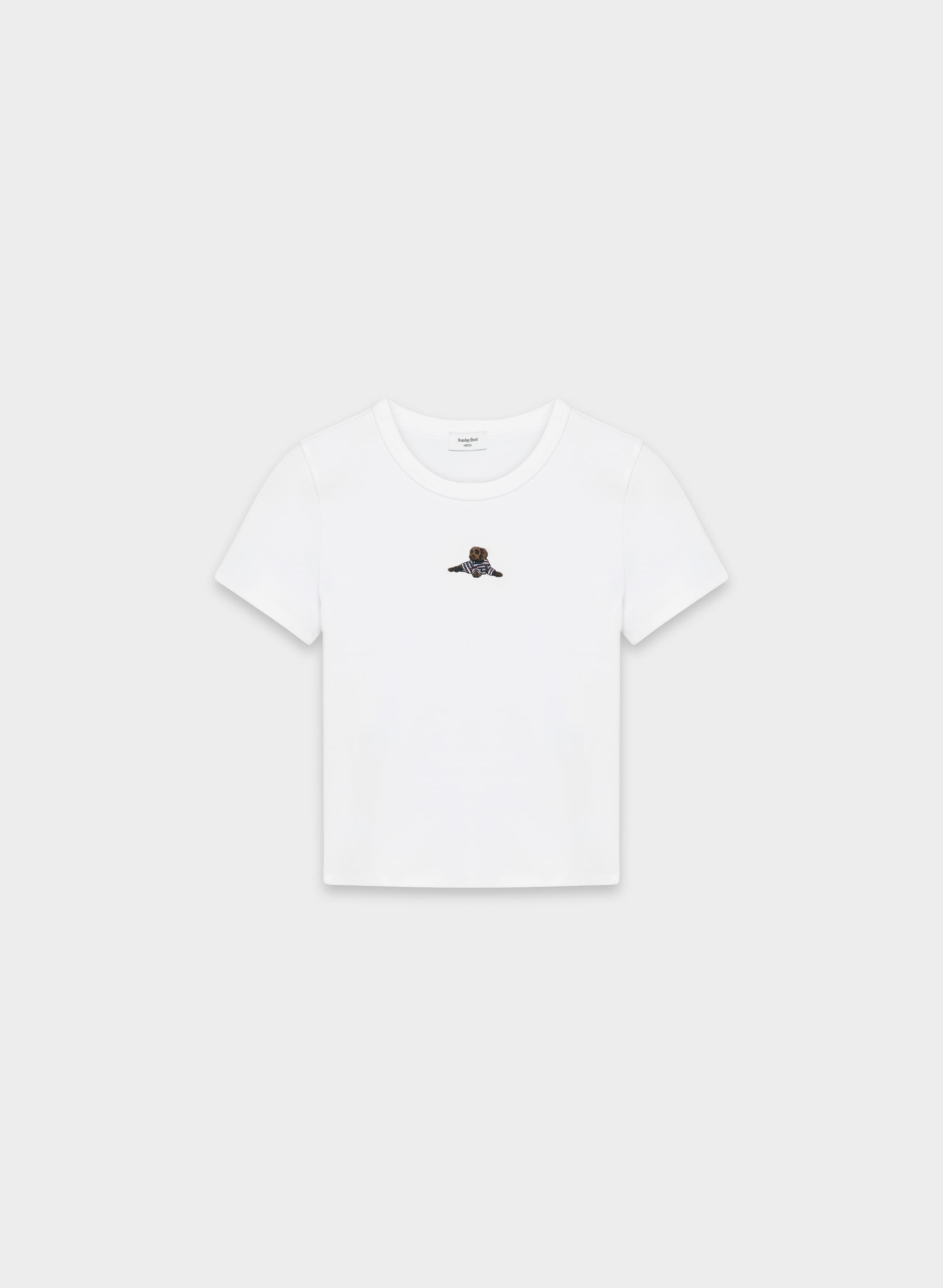 BESTHUG™ LITTLE RIBBED ICON T-SHIRT | Aritzia