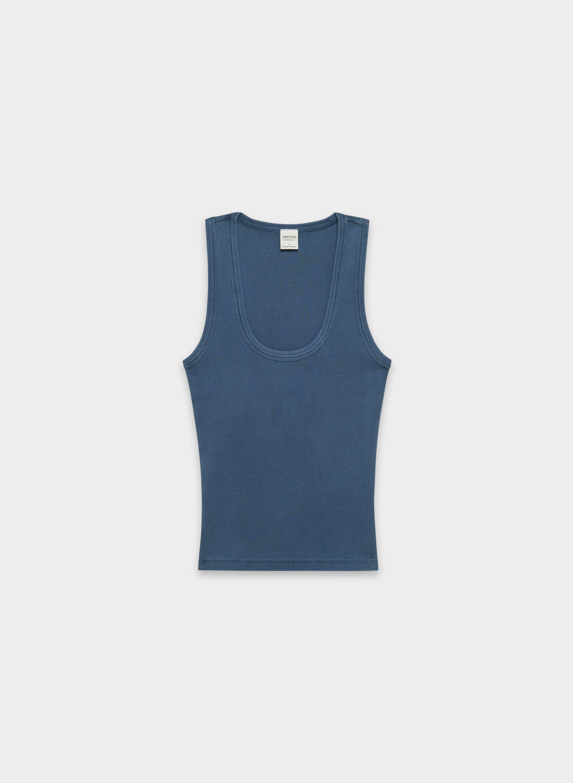HOMESTRETCH™ RIB VINYL TANK | Aritzia
