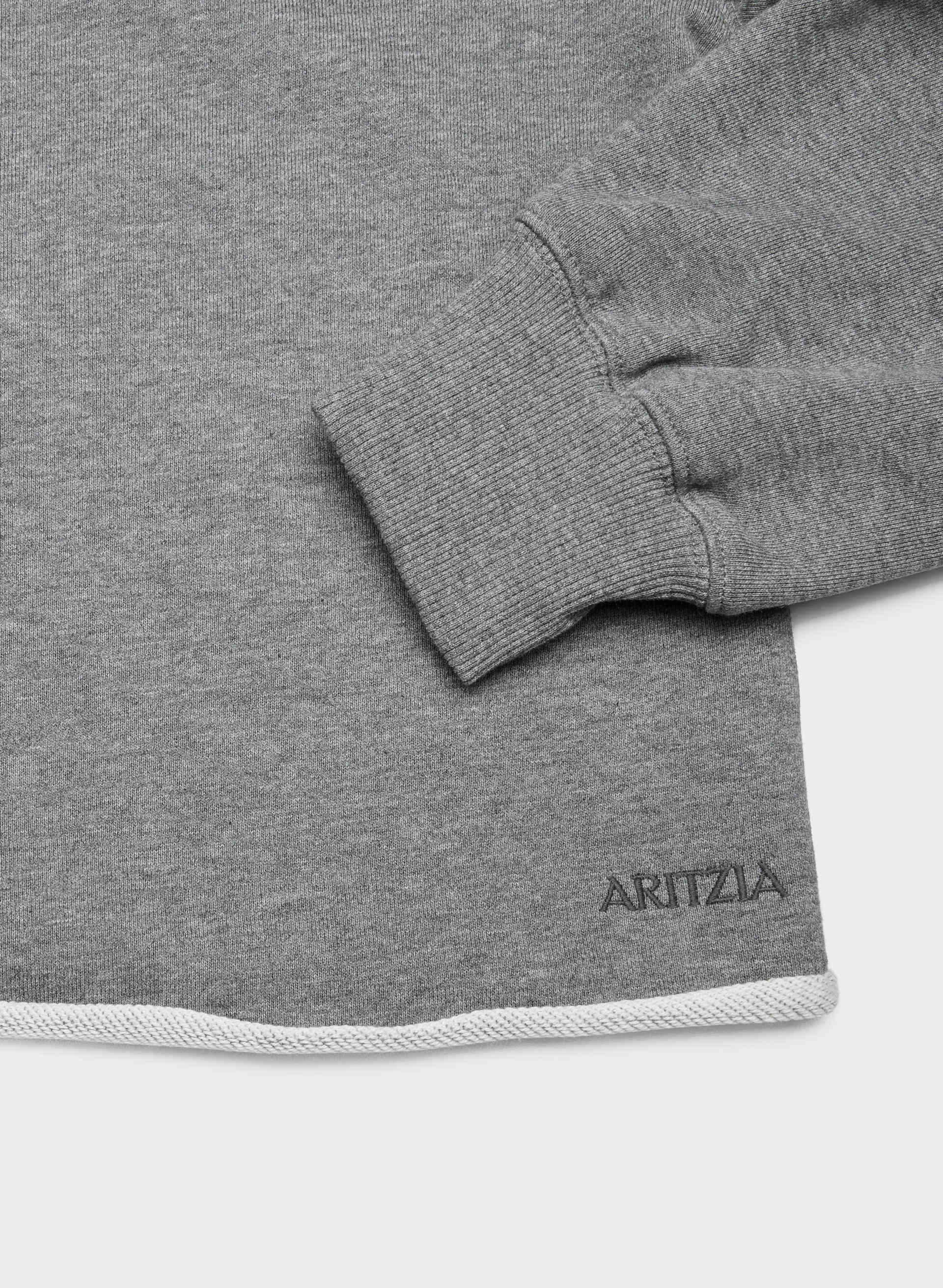 TERRY SWEATFLEECE PERFECT OFF-SHOULDER TOP | Aritzia