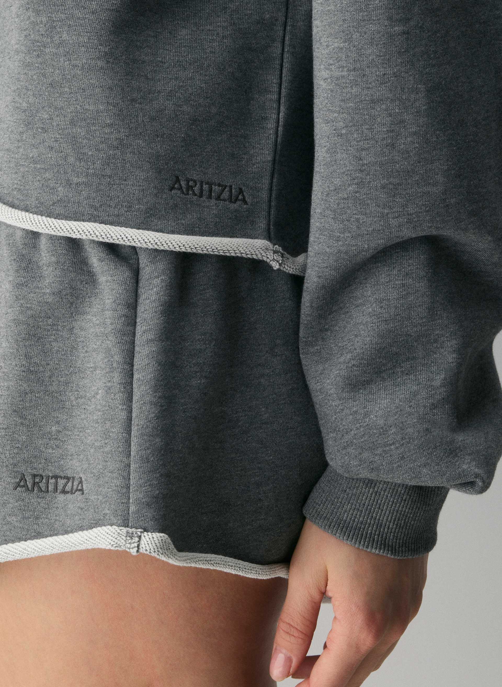 TERRY SWEATFLEECE PERFECT OFF-SHOULDER TOP | Aritzia