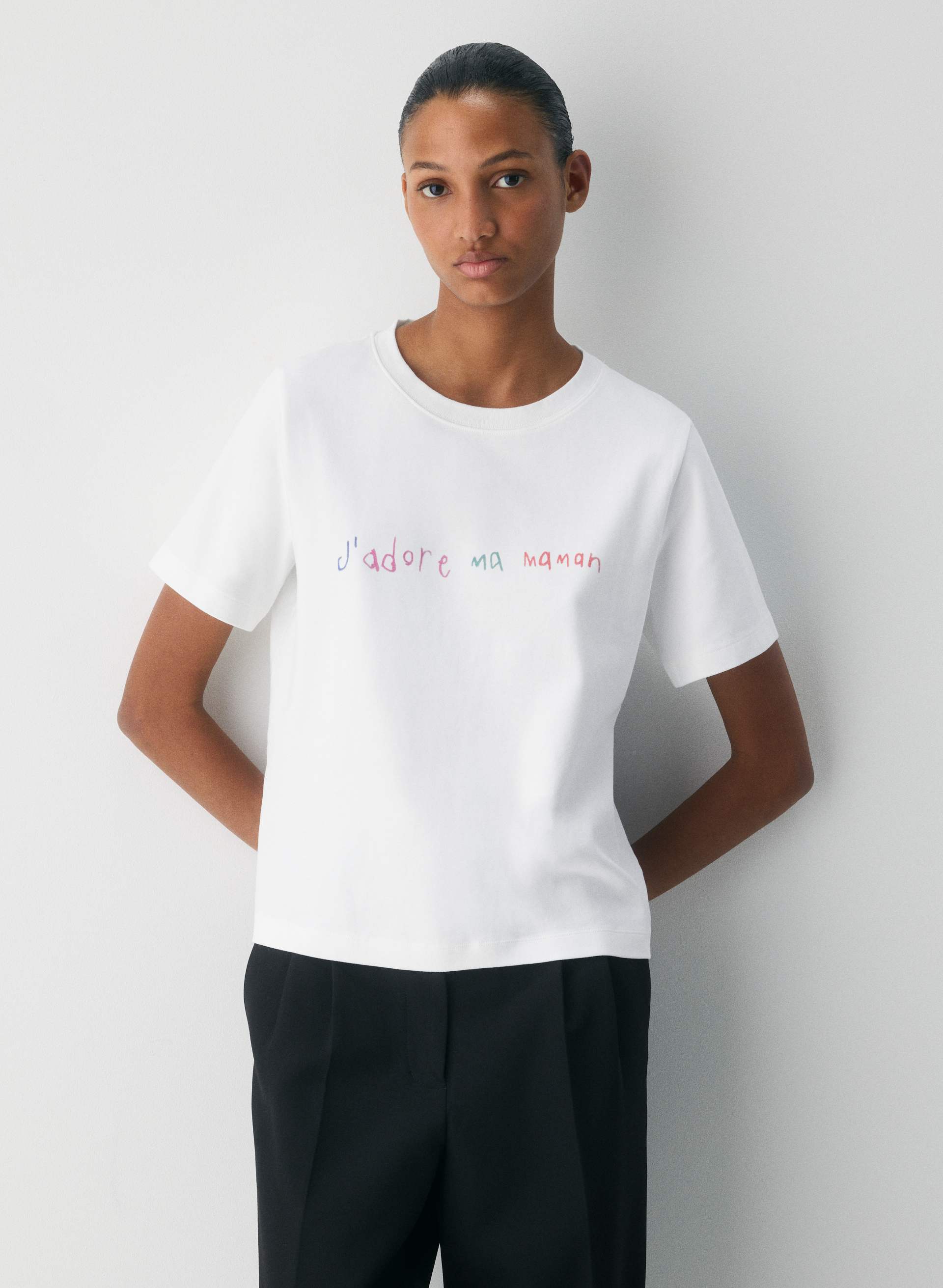 I LOVE MY MOM FRENCH T-SHIRT | Aritzia