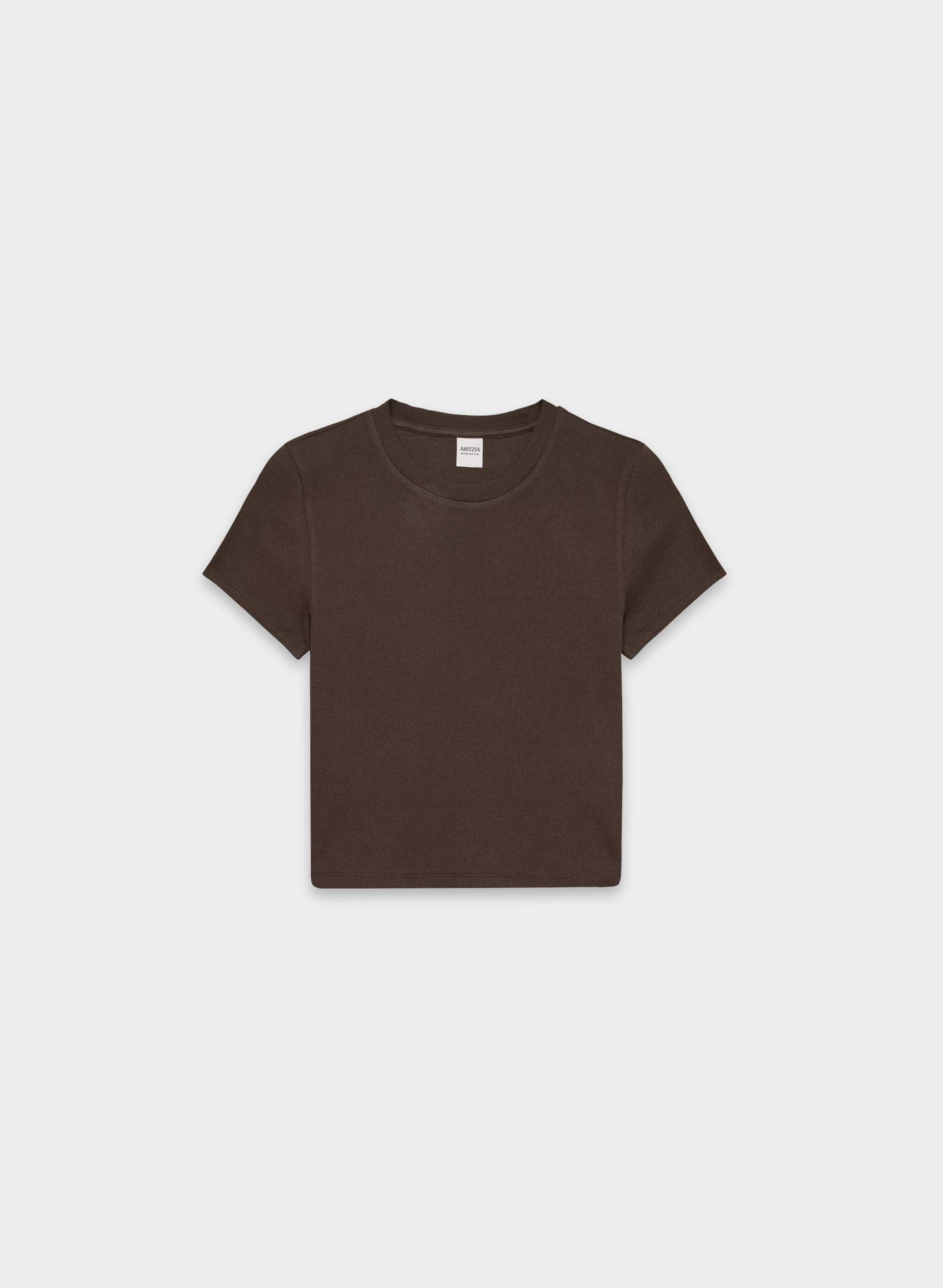 HOMESTRETCH™ RIB TUNE WAIST T-SHIRT | Aritzia