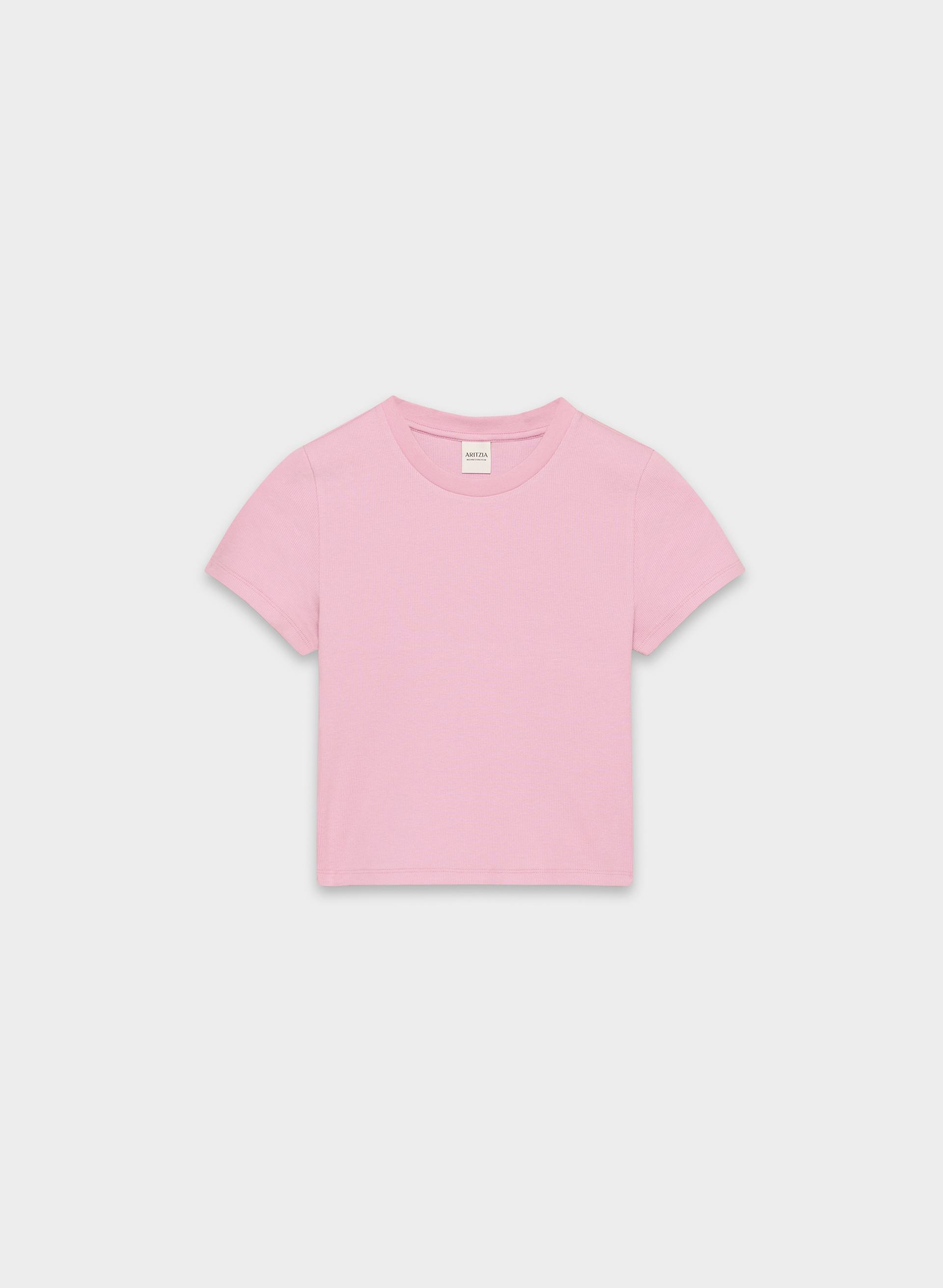HOMESTRETCH™ RIB TUNE WAIST T-SHIRT | Aritzia