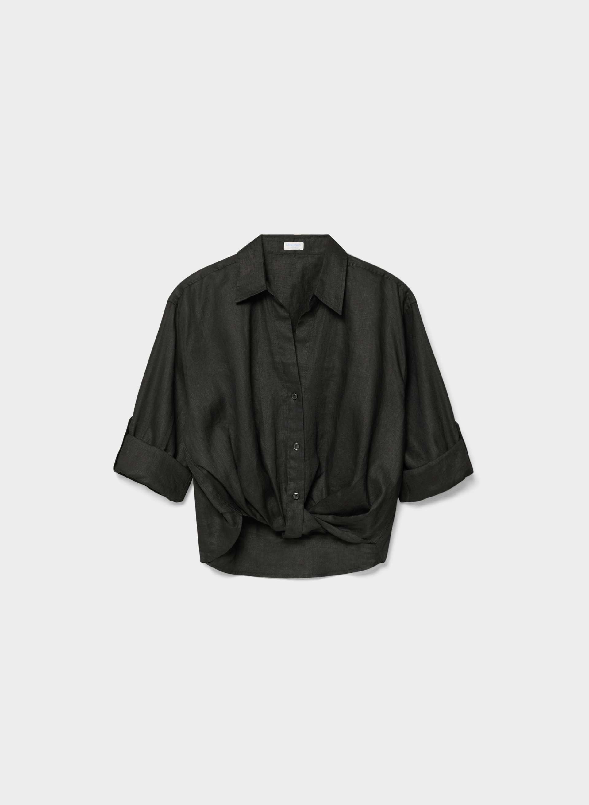 PORTOFINO LINEN SHIRT | Aritzia