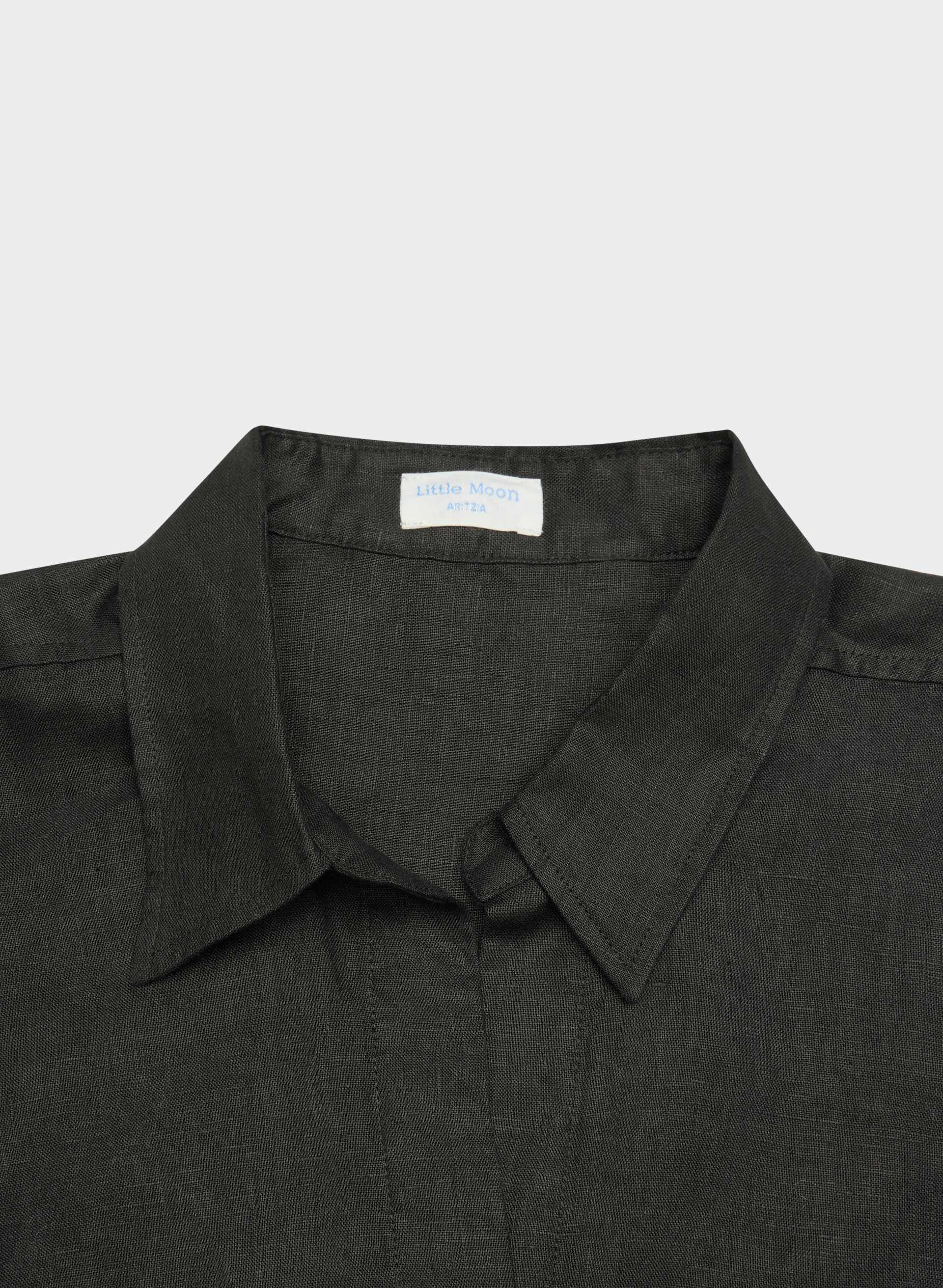 PORTOFINO LINEN SHIRT | Aritzia