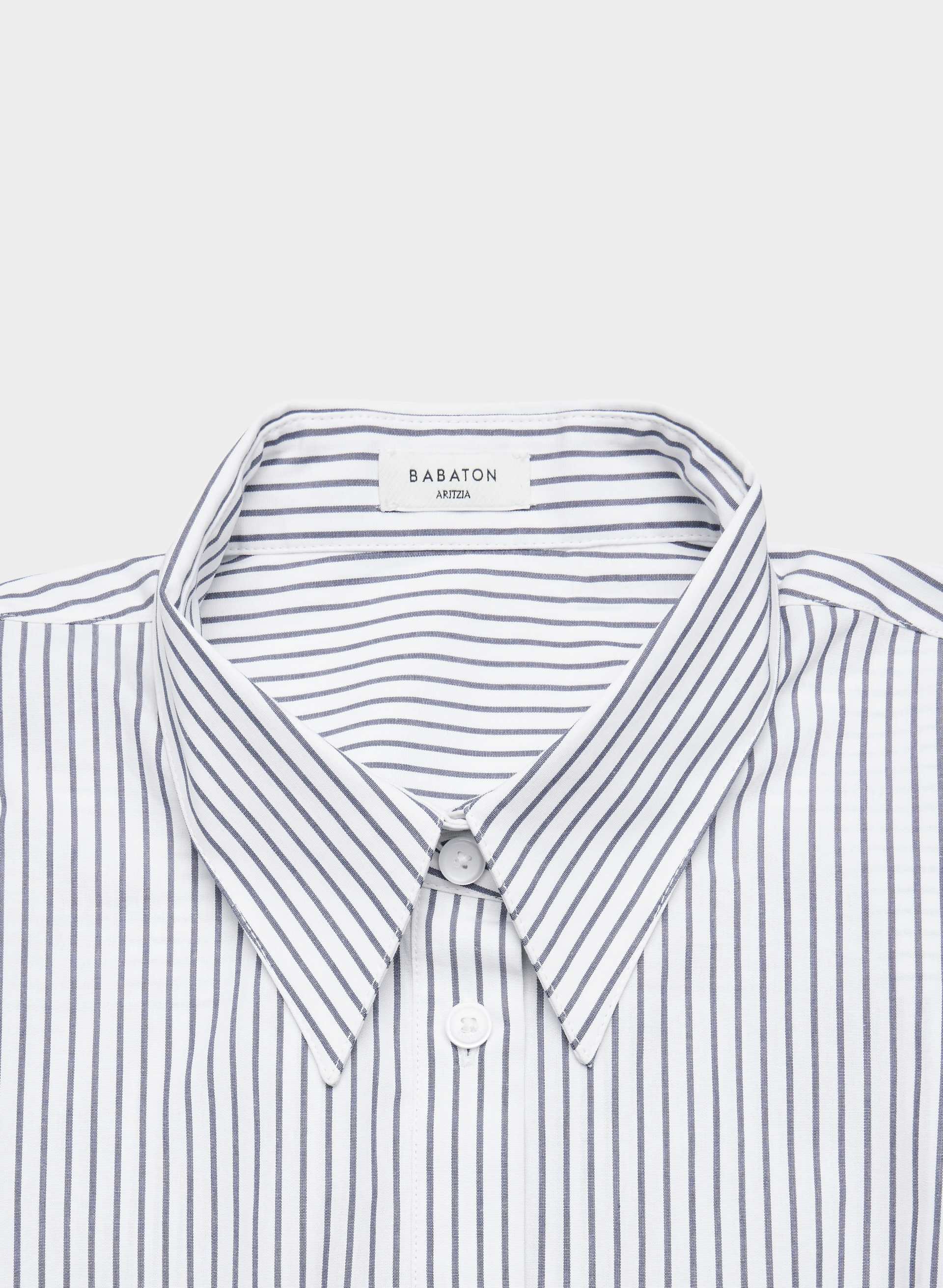 BLUEPRINT POPLIN SHIRT | Aritzia