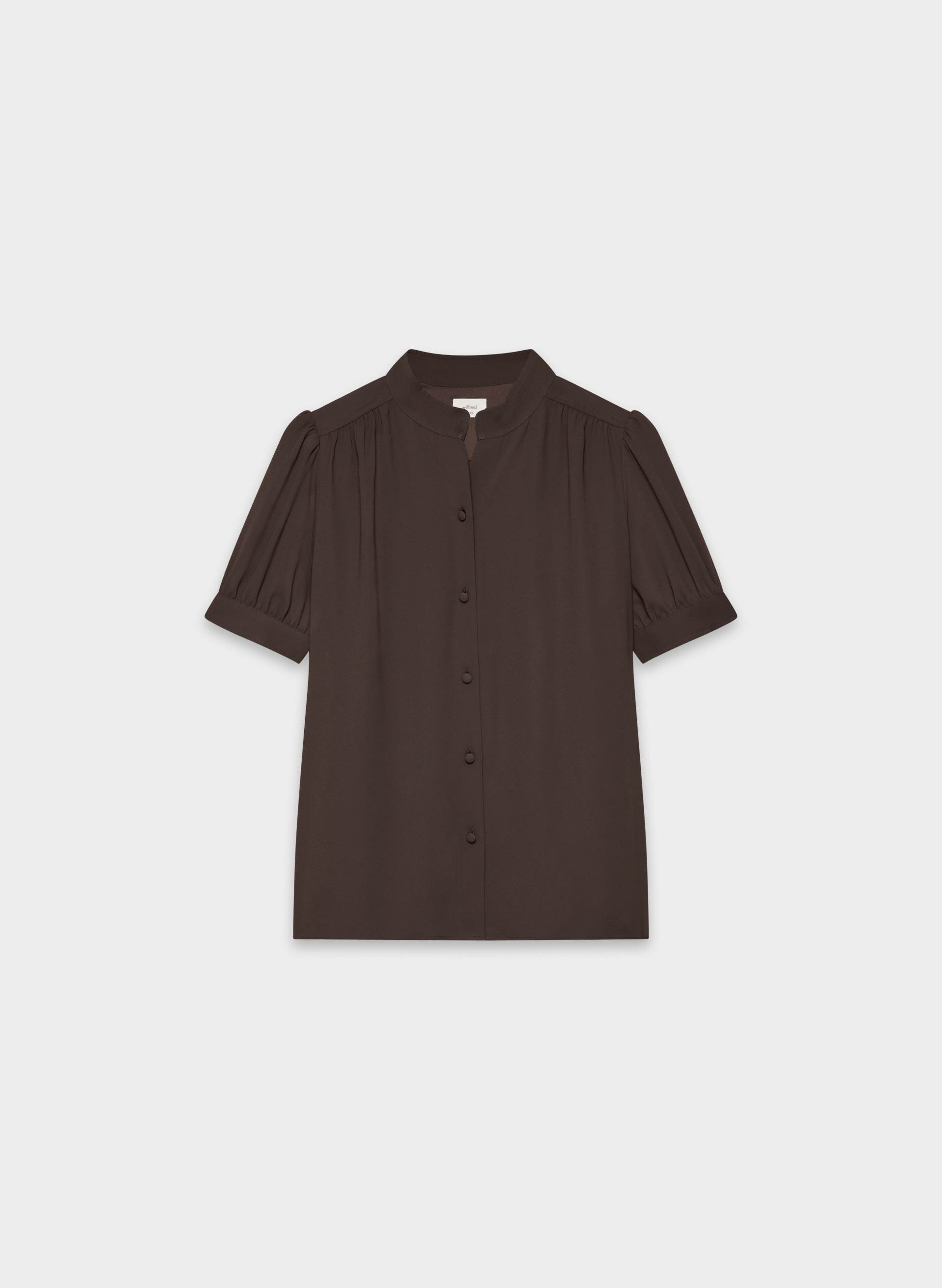 DELPHINE SHORTSLEEVE BLOUSE | Aritzia