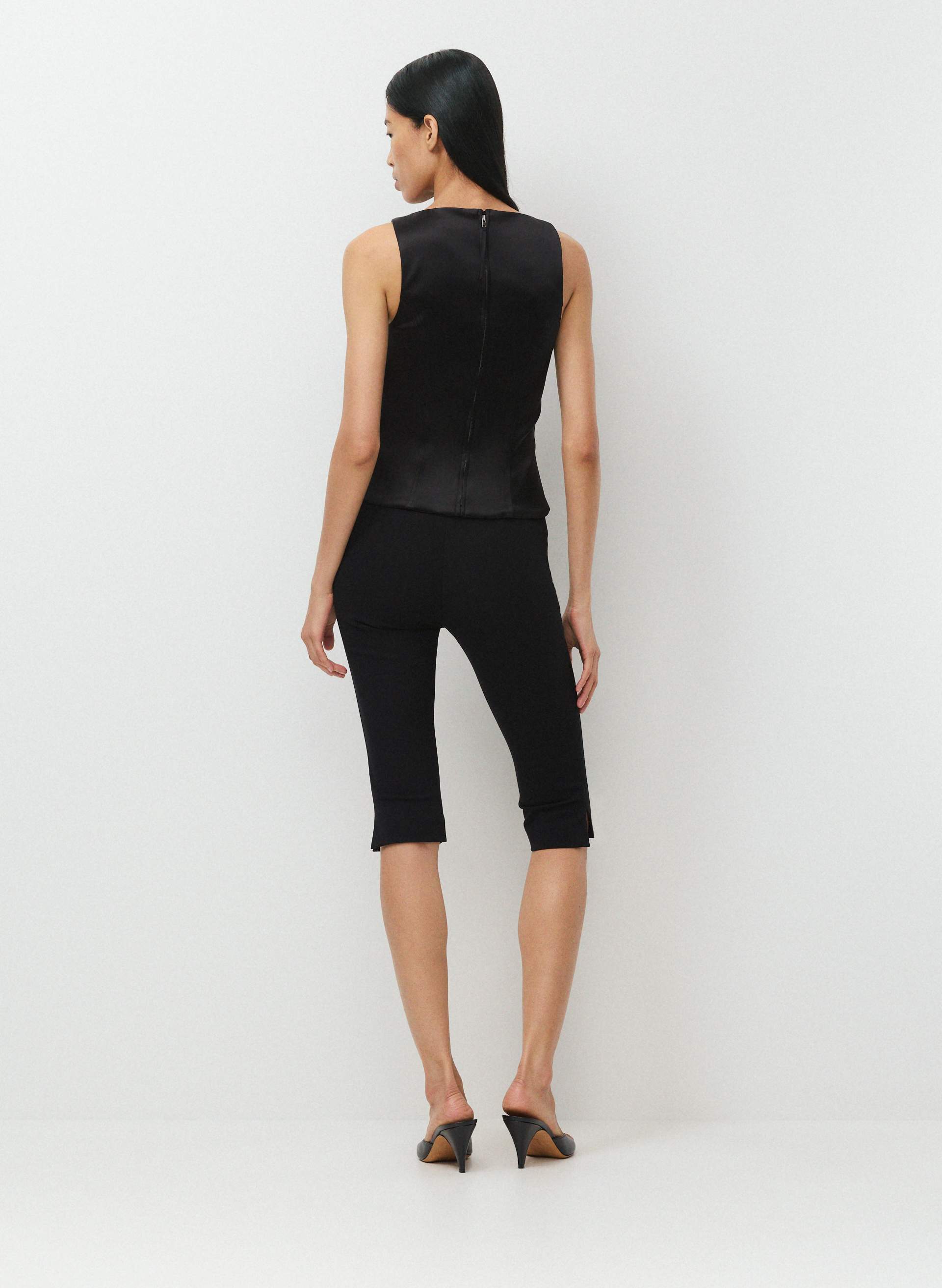 CAPRICE SATIN BUSTIER | Aritzia