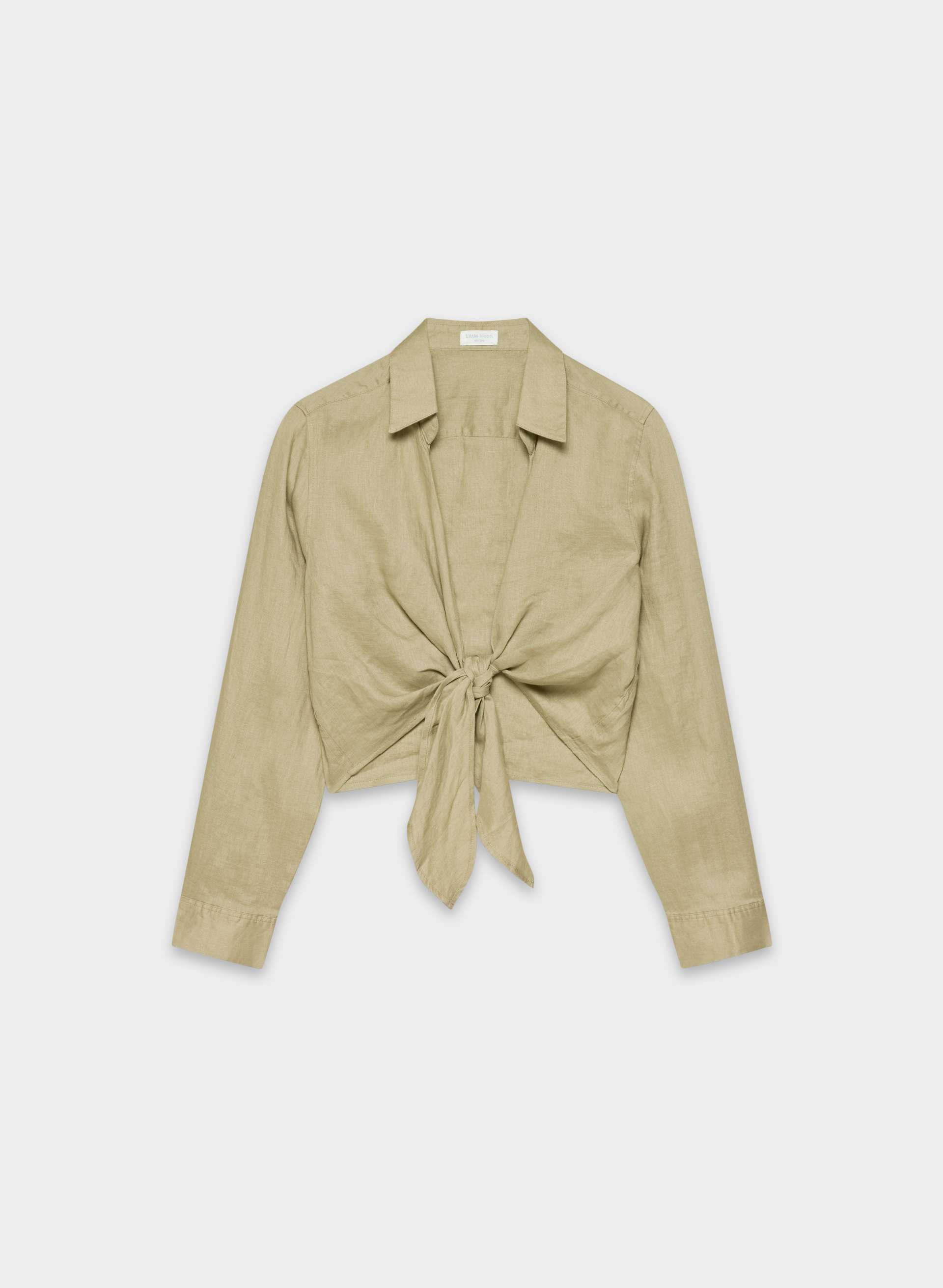 CONNECTION LINEN BLOUSE | Aritzia