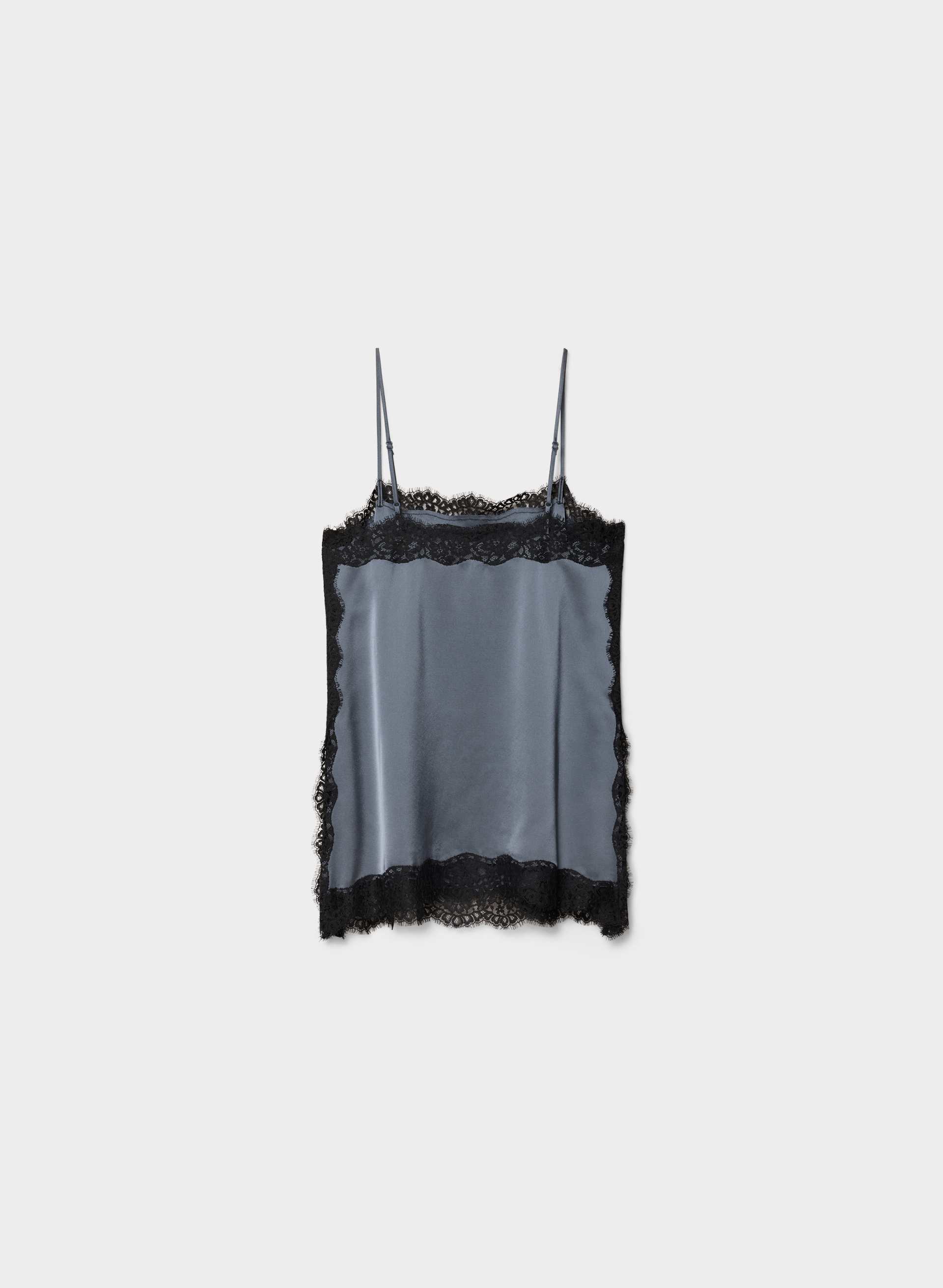 Serif Satin Camisole | Aritzia CA