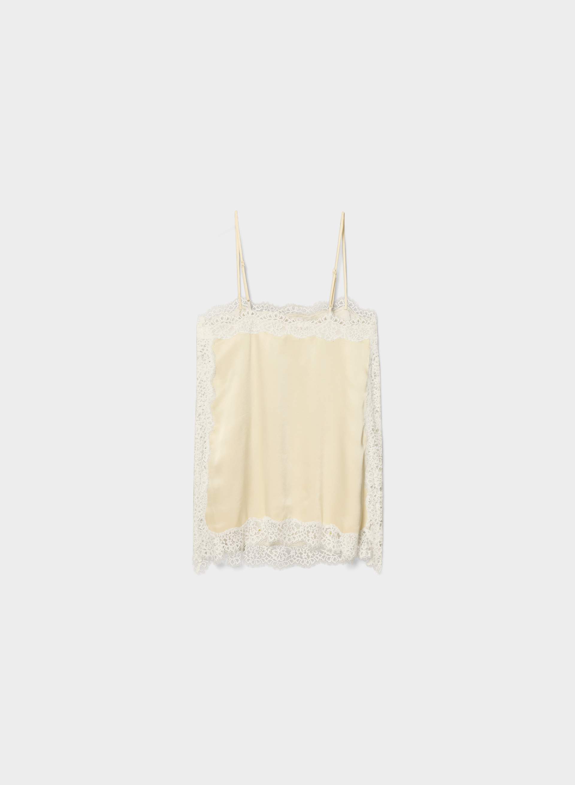 Serif Satin Camisole | Aritzia CA