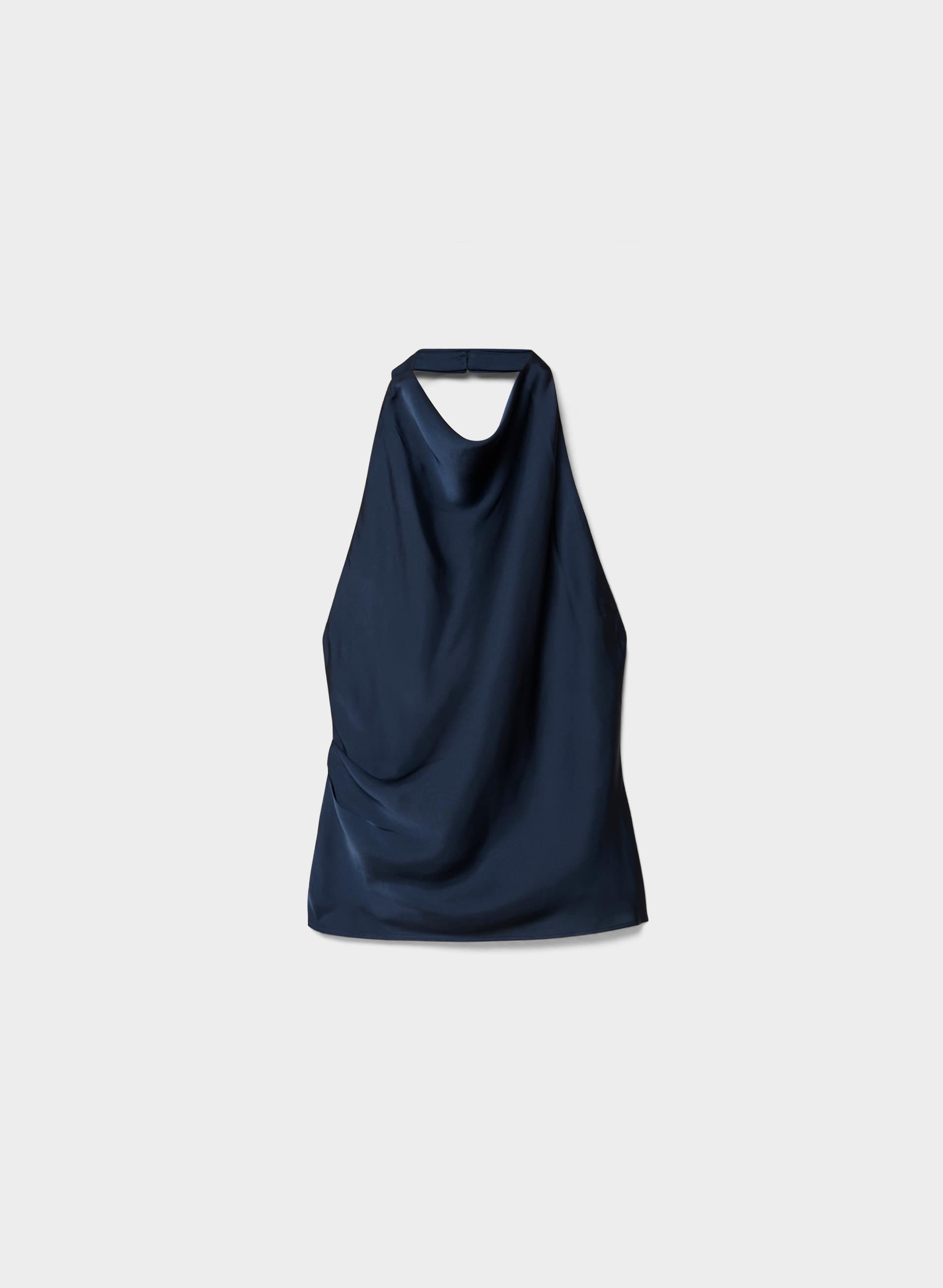 AUDIENCE SATIN HALTER TOP | Aritzia
